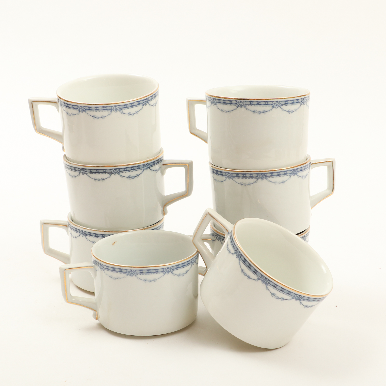 Heinrich & Co. Bavaria Porcelain Dinnerware, Early 20th Century