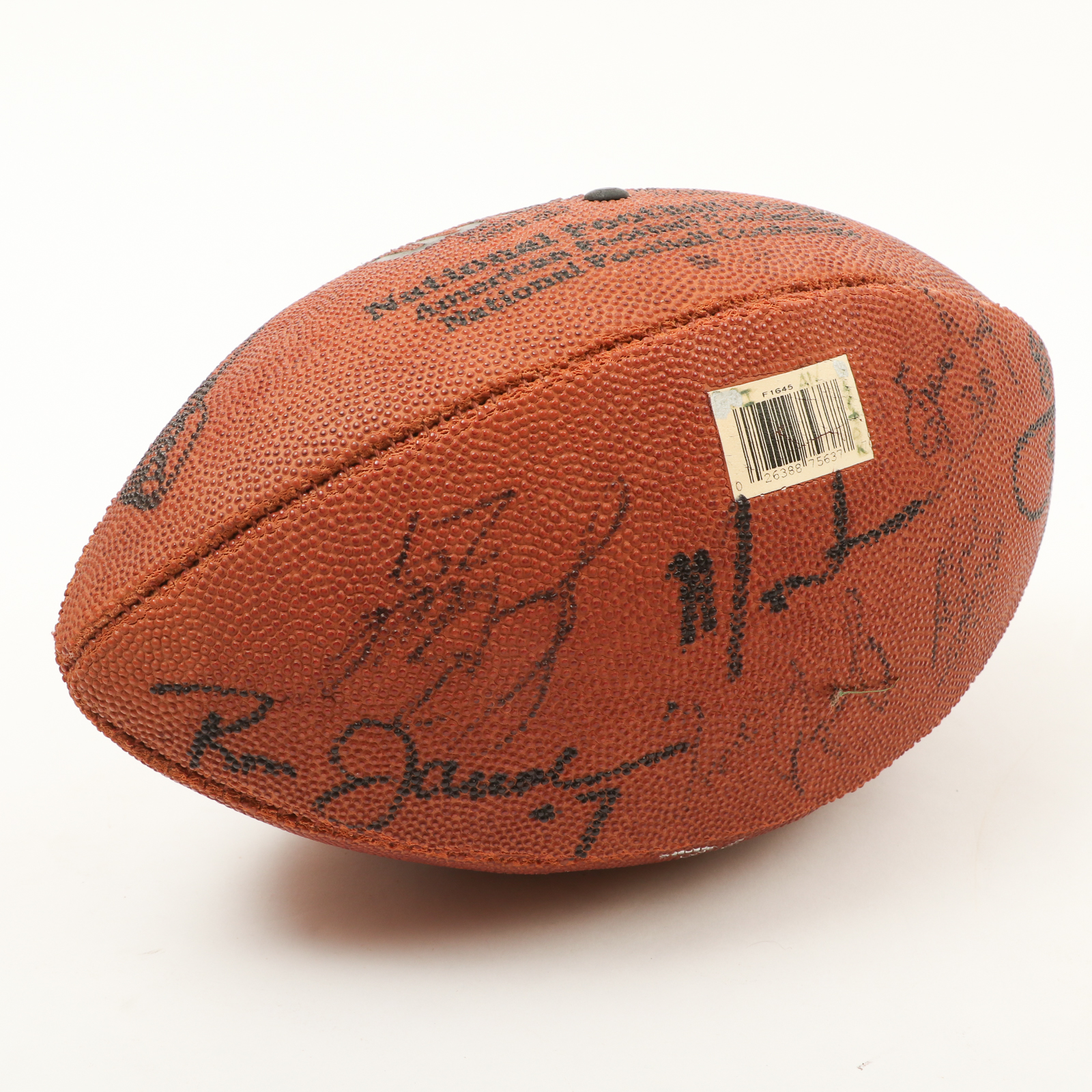 Wilson NFL Cadillac Classic Autographed Football with Ron Jaworski