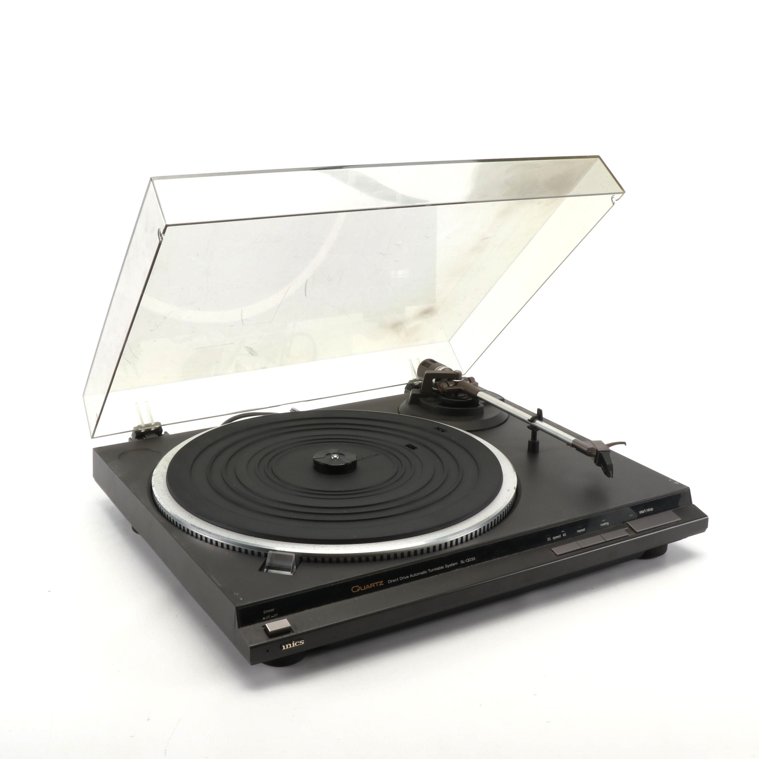 Technics SL-QD33 Quartz Direct Drive Turntable, Late 20th Century