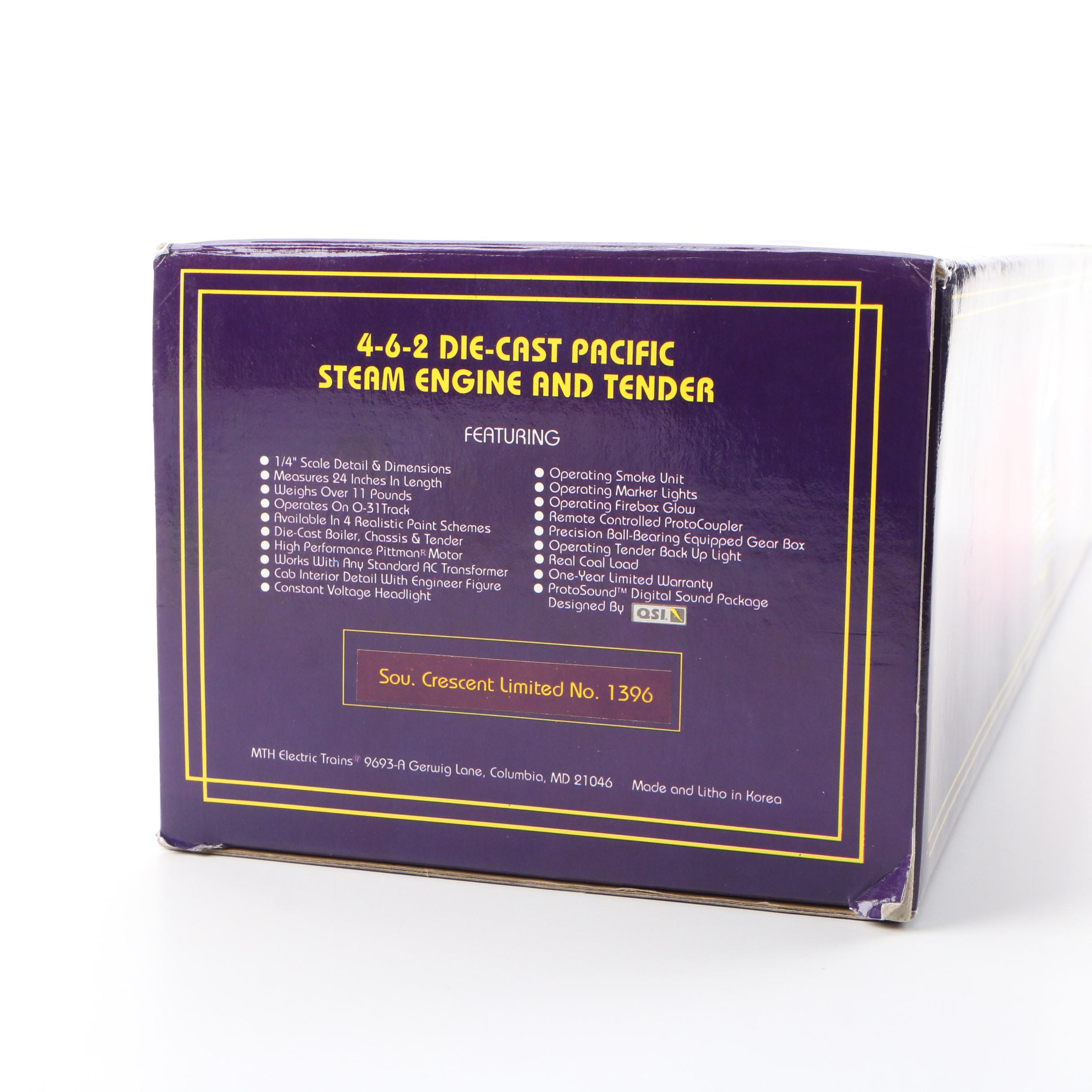 M.T.H. Scale Madison Model Train Set in Original Packaging