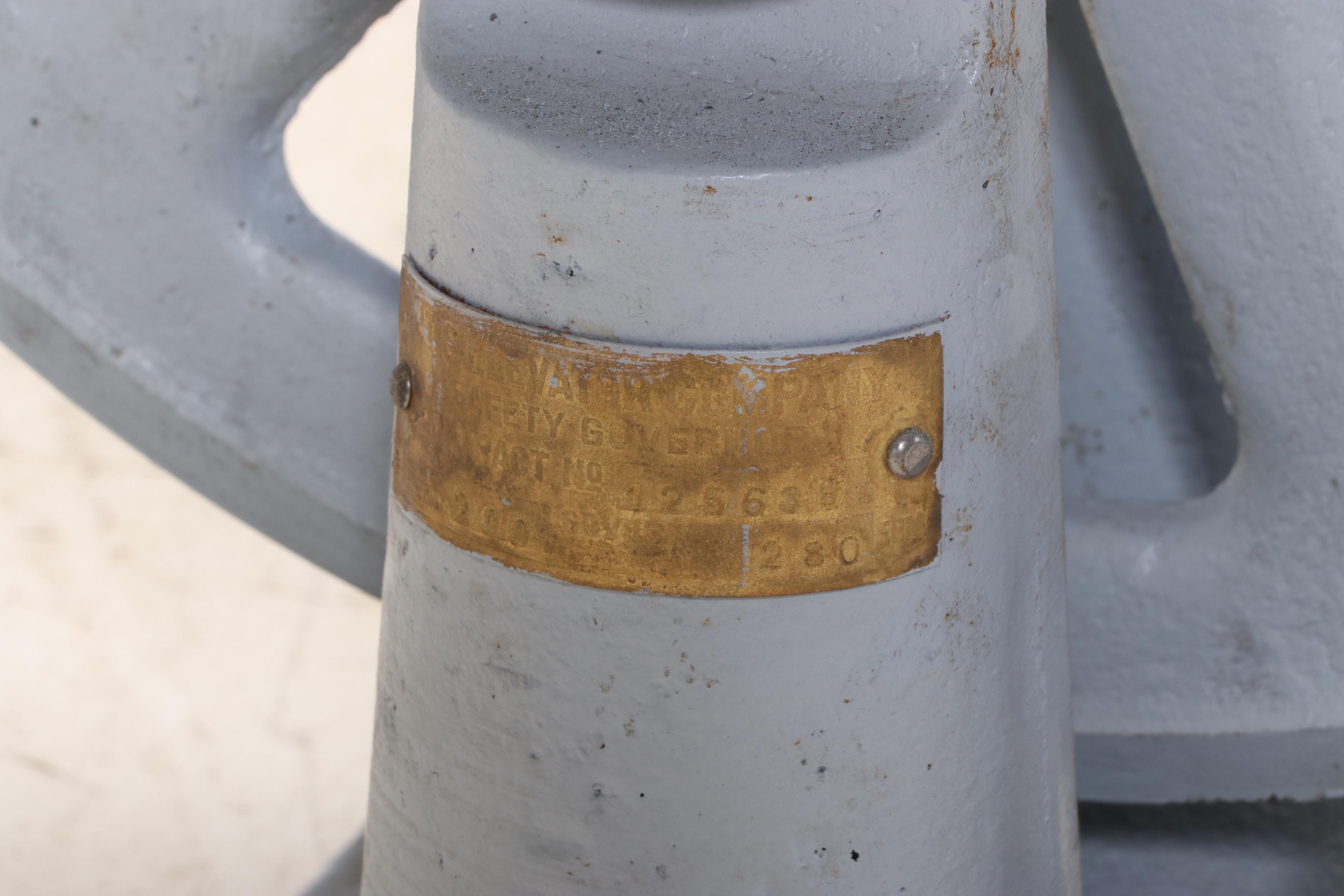 Otis Elevator Company Flyball Safety Governor, Early to Mid-20th Century