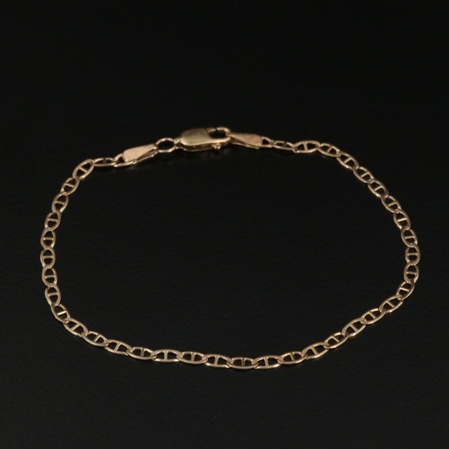 14K Mariner Chain Bracelet