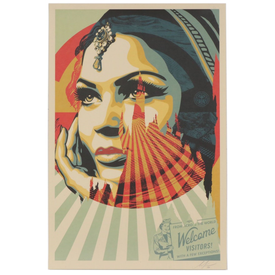 Shepard Fairey Offset Print "Target Exceptions", 2020