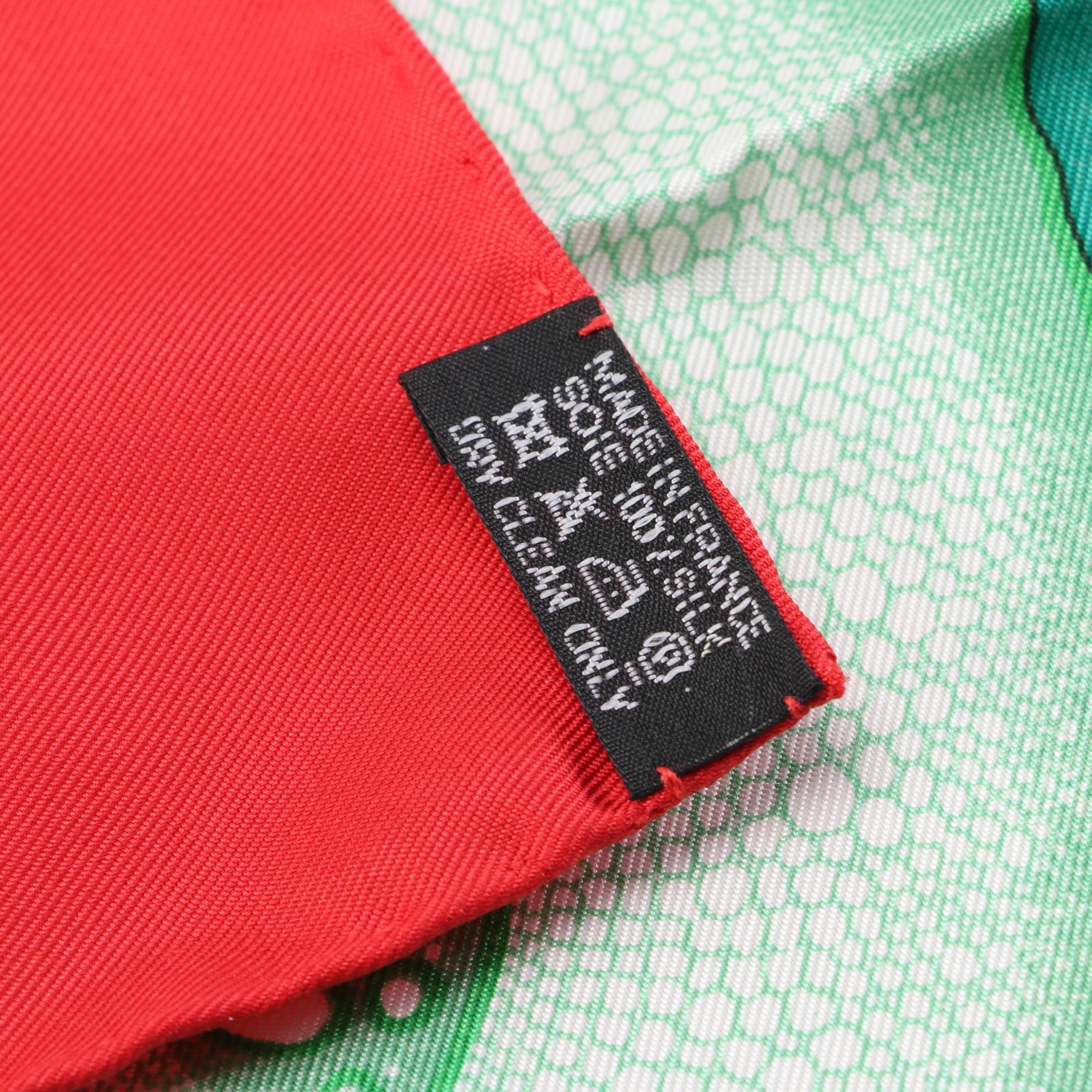 Hermès "Au Coeur de la Vie" Silk Scarf