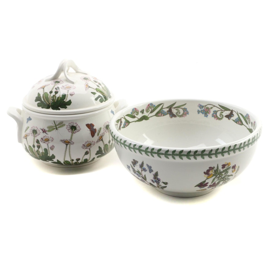Portmeirion "Botanic Garden" and "Stafford Blooms" Ceramic Serveware