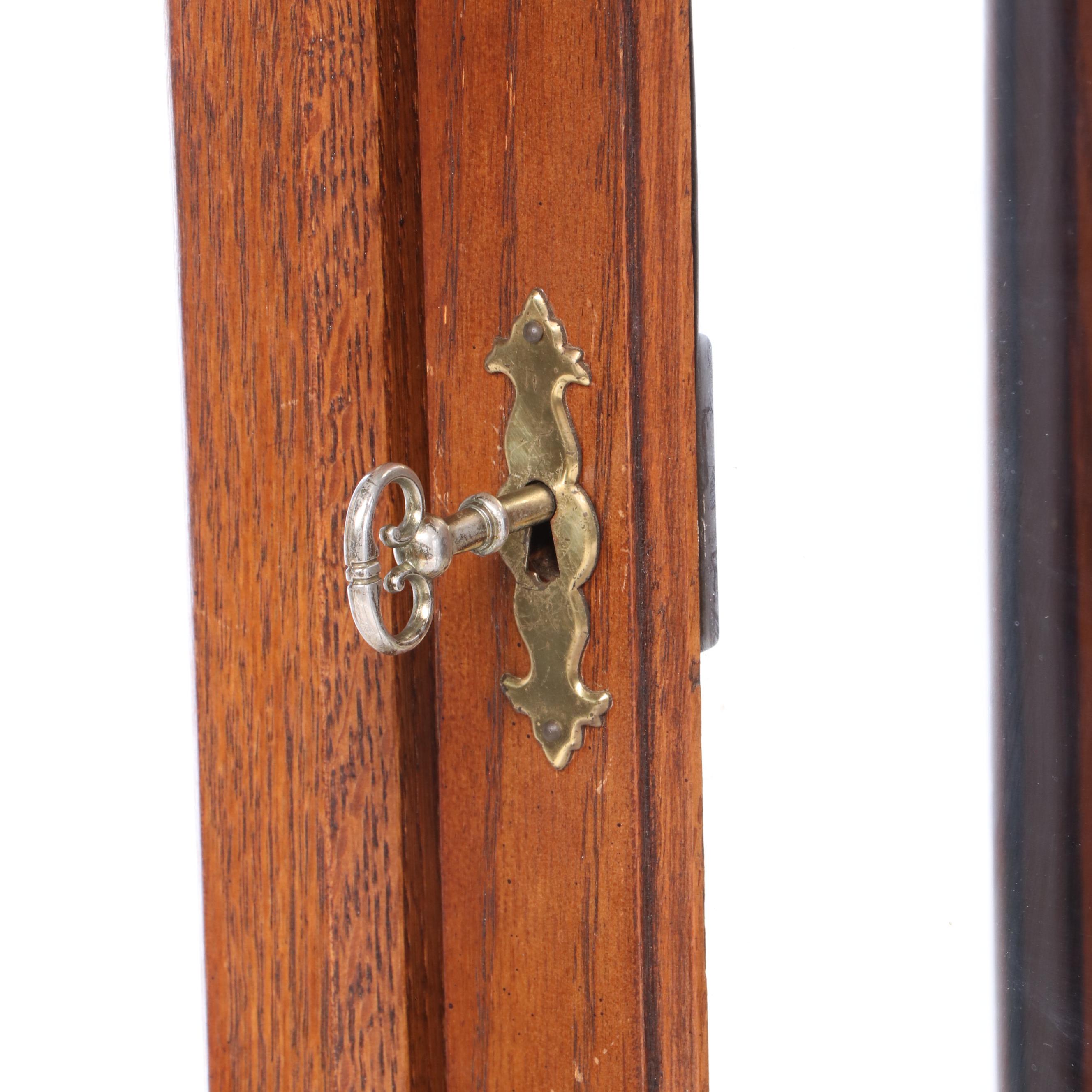 Ridgeway Oak Grandfather Clock with Moon Phase Dial, Mid to Late 20th Century