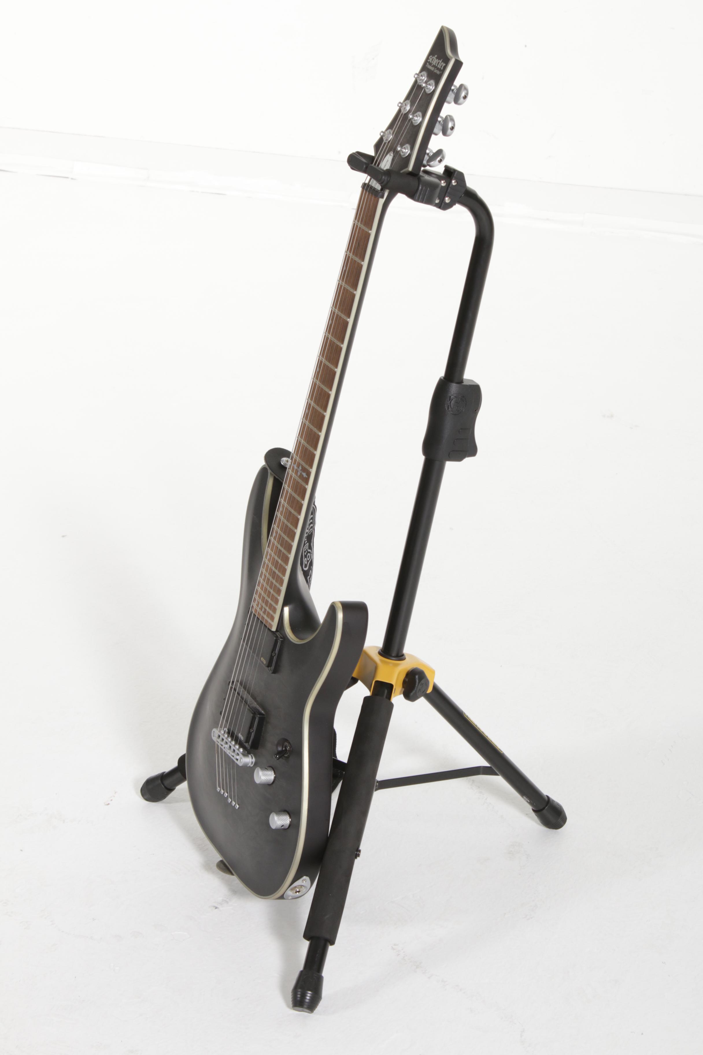 Schecter Diamond Series C-1 Platinum Electric Guitar with Stand