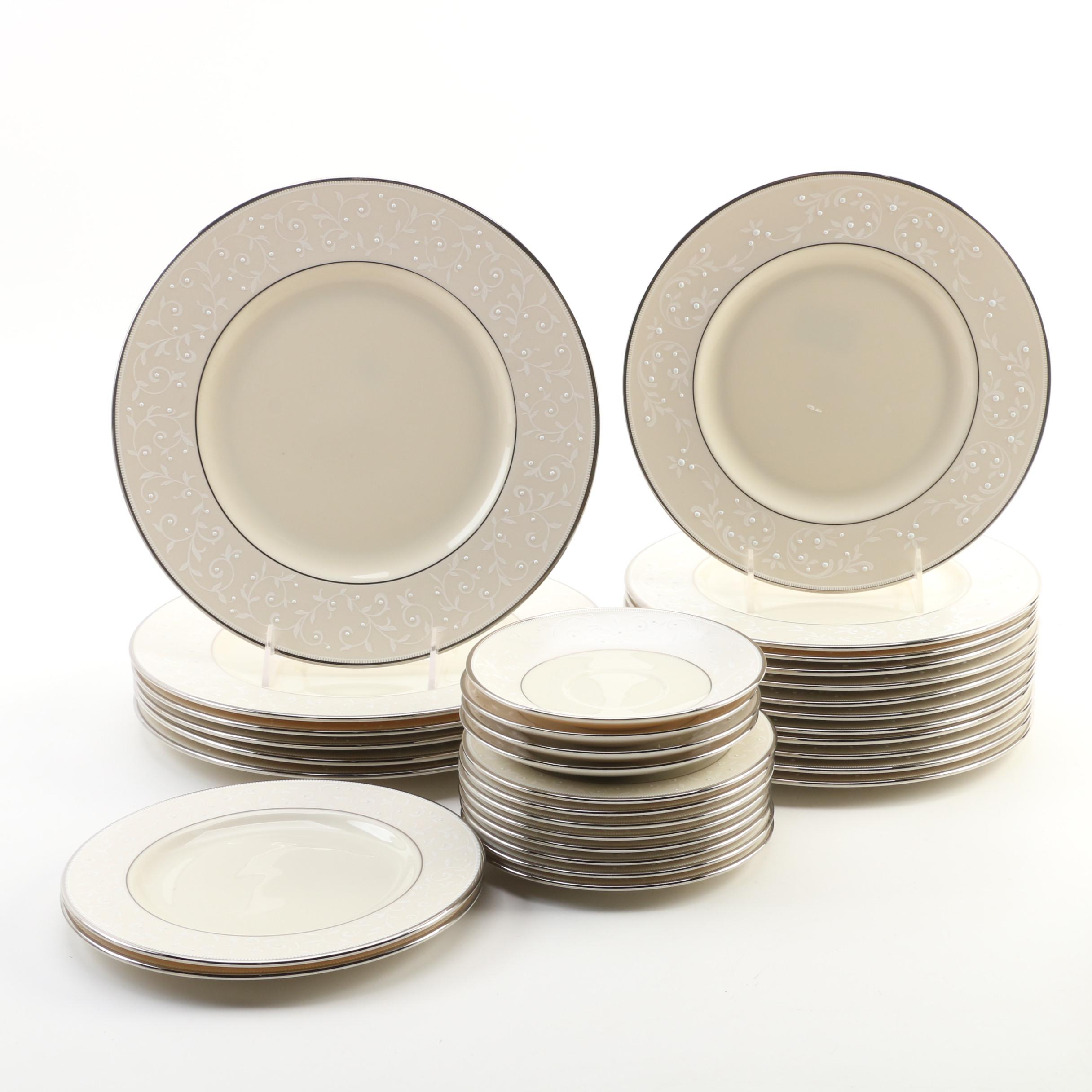 Lenox Ambassador Collection "Pearl Innocence" Bone China Dinnerware