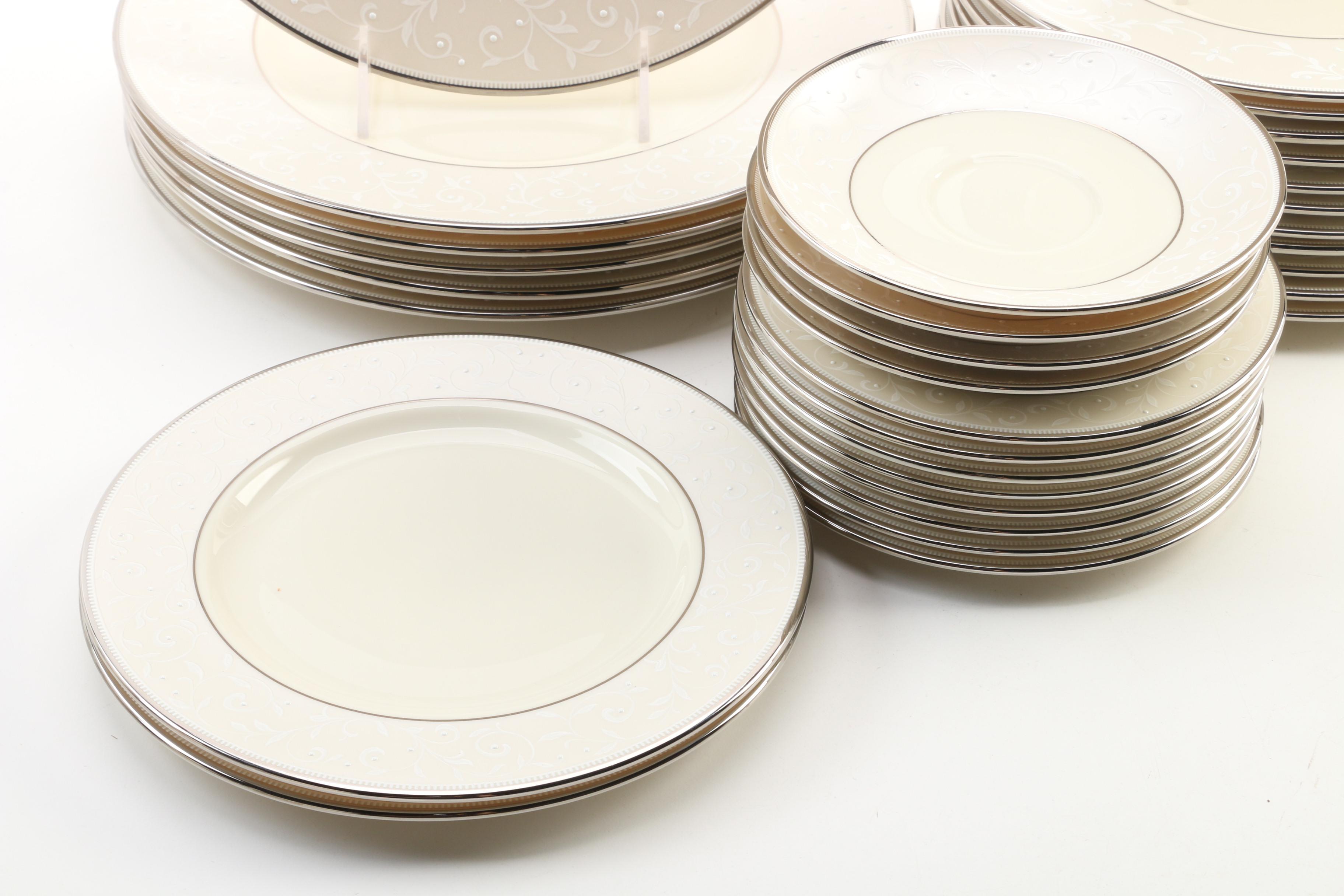 Lenox Ambassador Collection "Pearl Innocence" Bone China Dinnerware