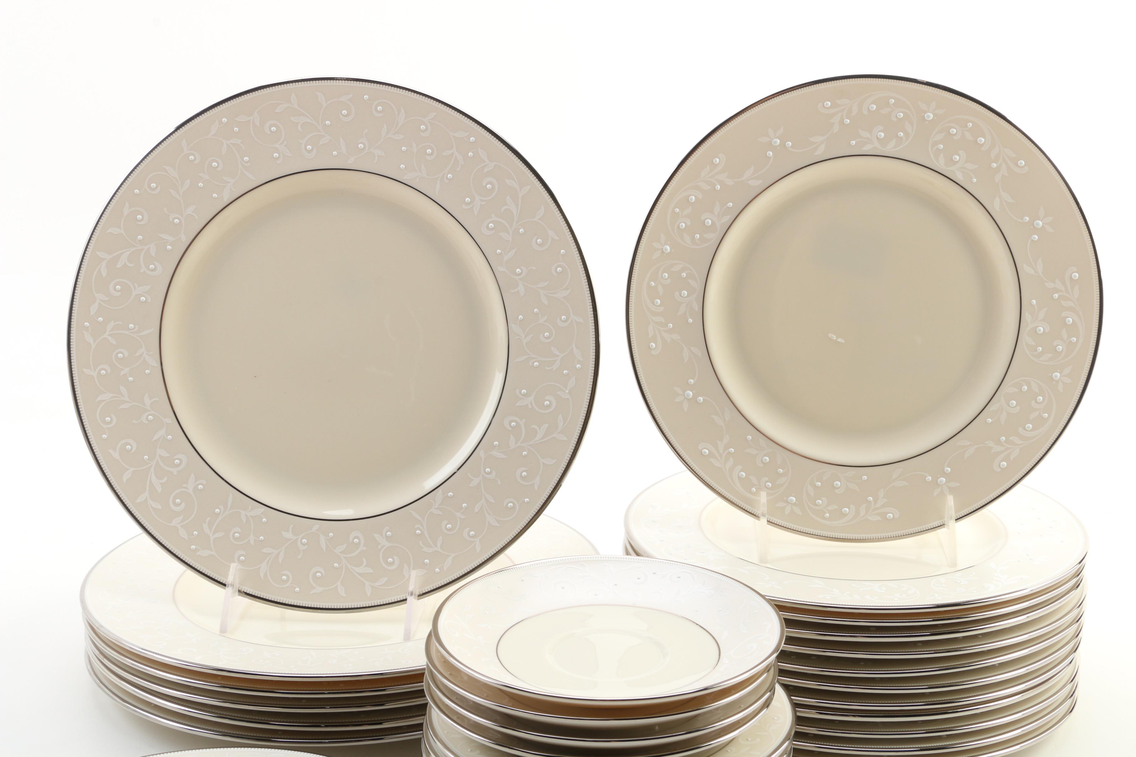 Lenox Ambassador Collection "Pearl Innocence" Bone China Dinnerware