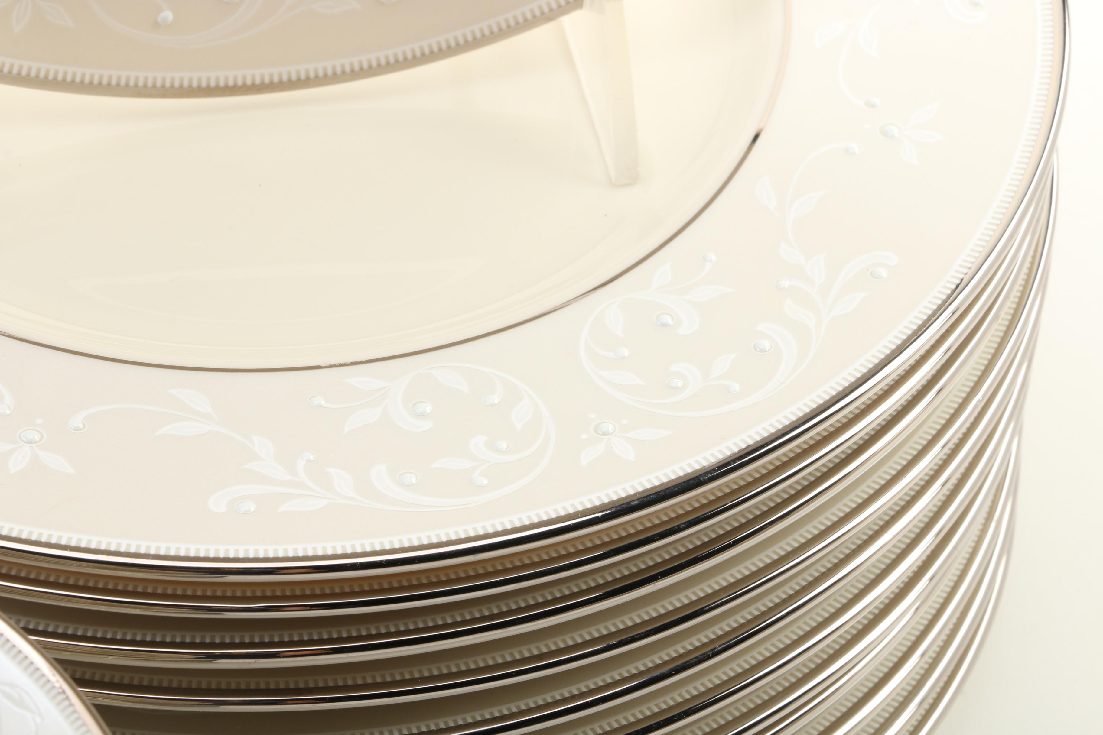 Lenox Ambassador Collection "Pearl Innocence" Bone China Dinnerware