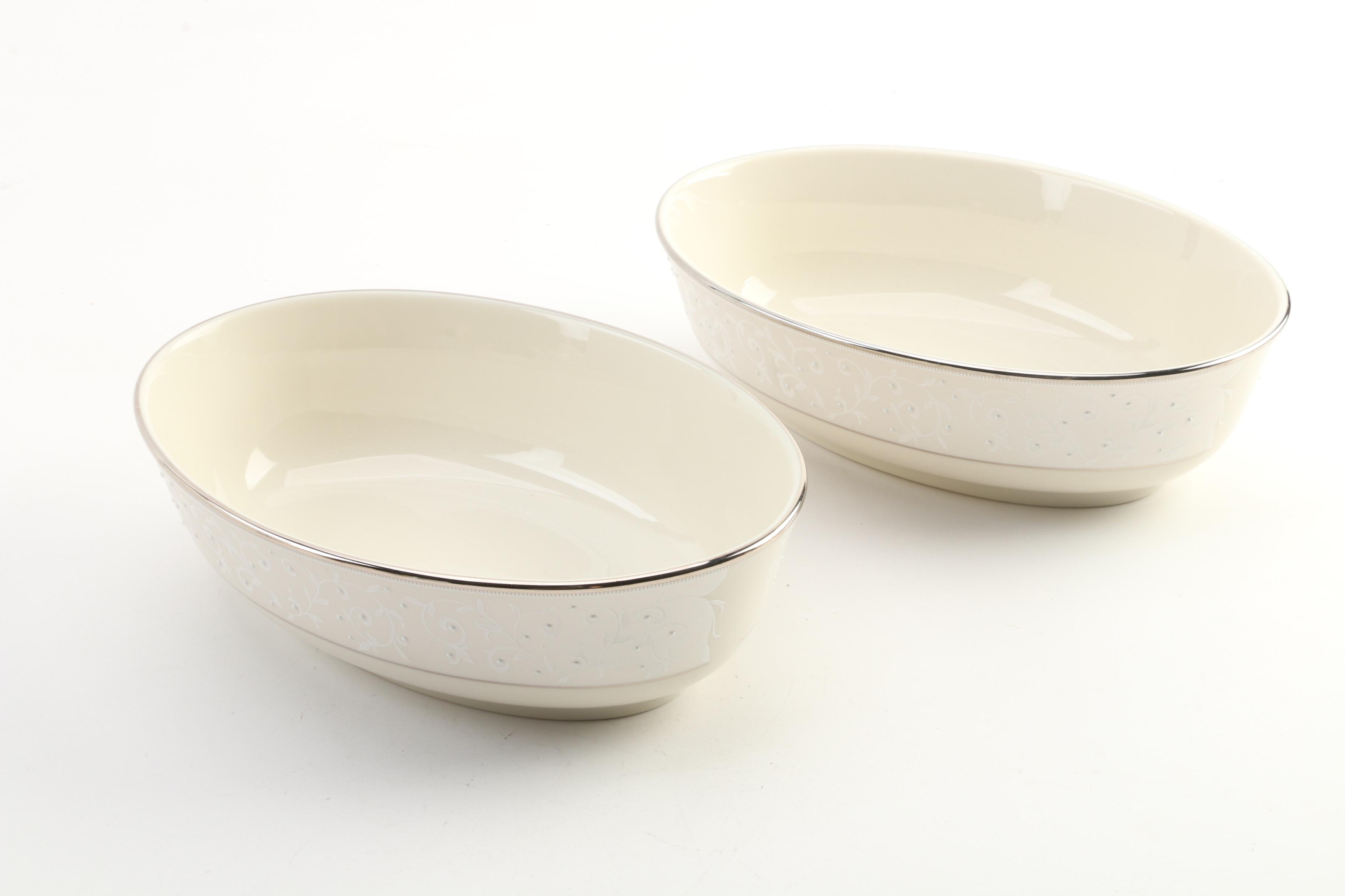 Lenox Ambassador Collection "Pearl Innocence" Bone China Dinnerware