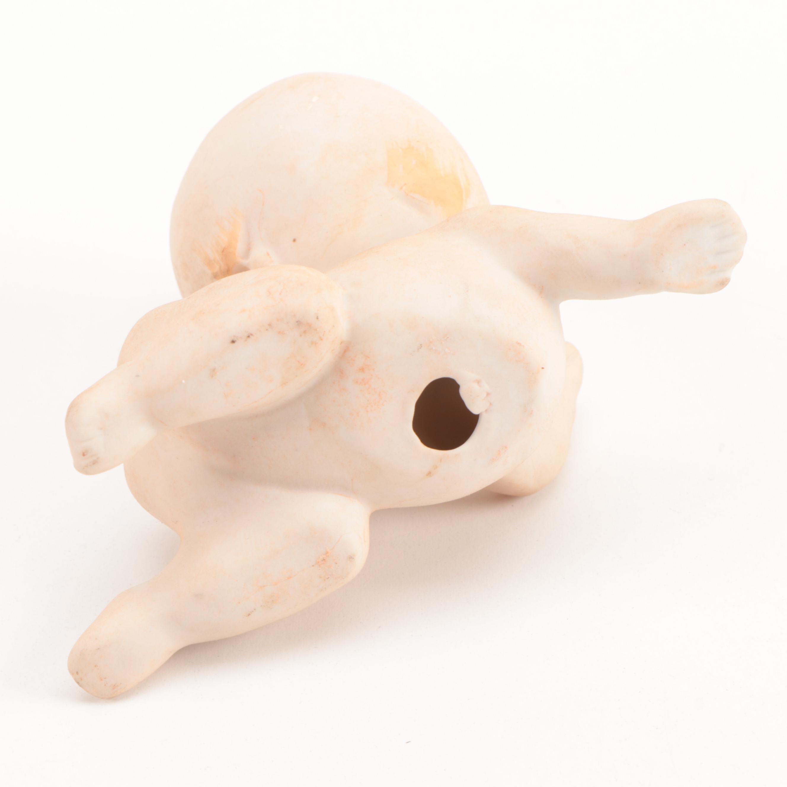 Armand Marseille "Dream Baby 341" and Other Bisque Figurines, Early 20th Century