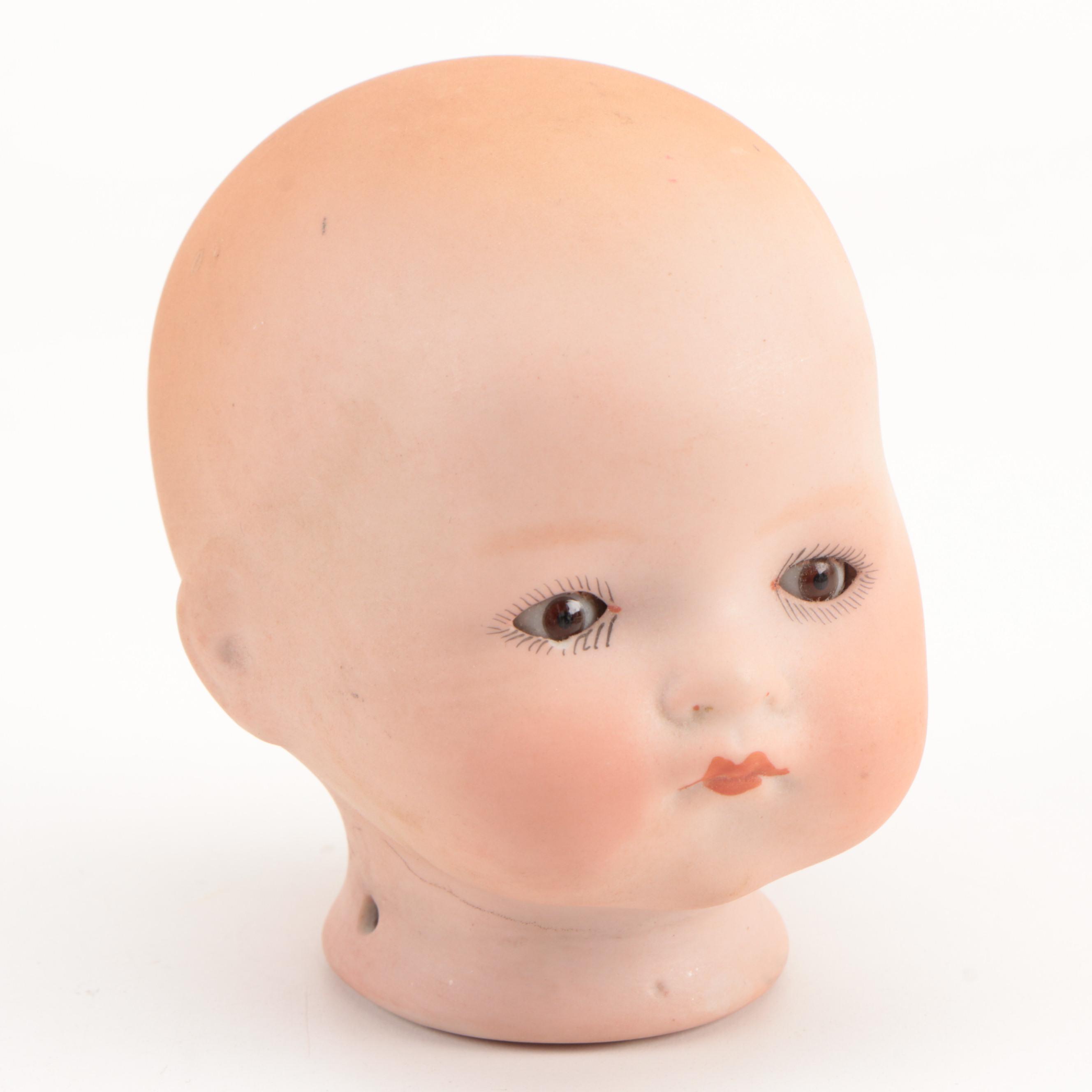 Armand Marseille "Dream Baby 341" and Other Bisque Figurines, Early 20th Century