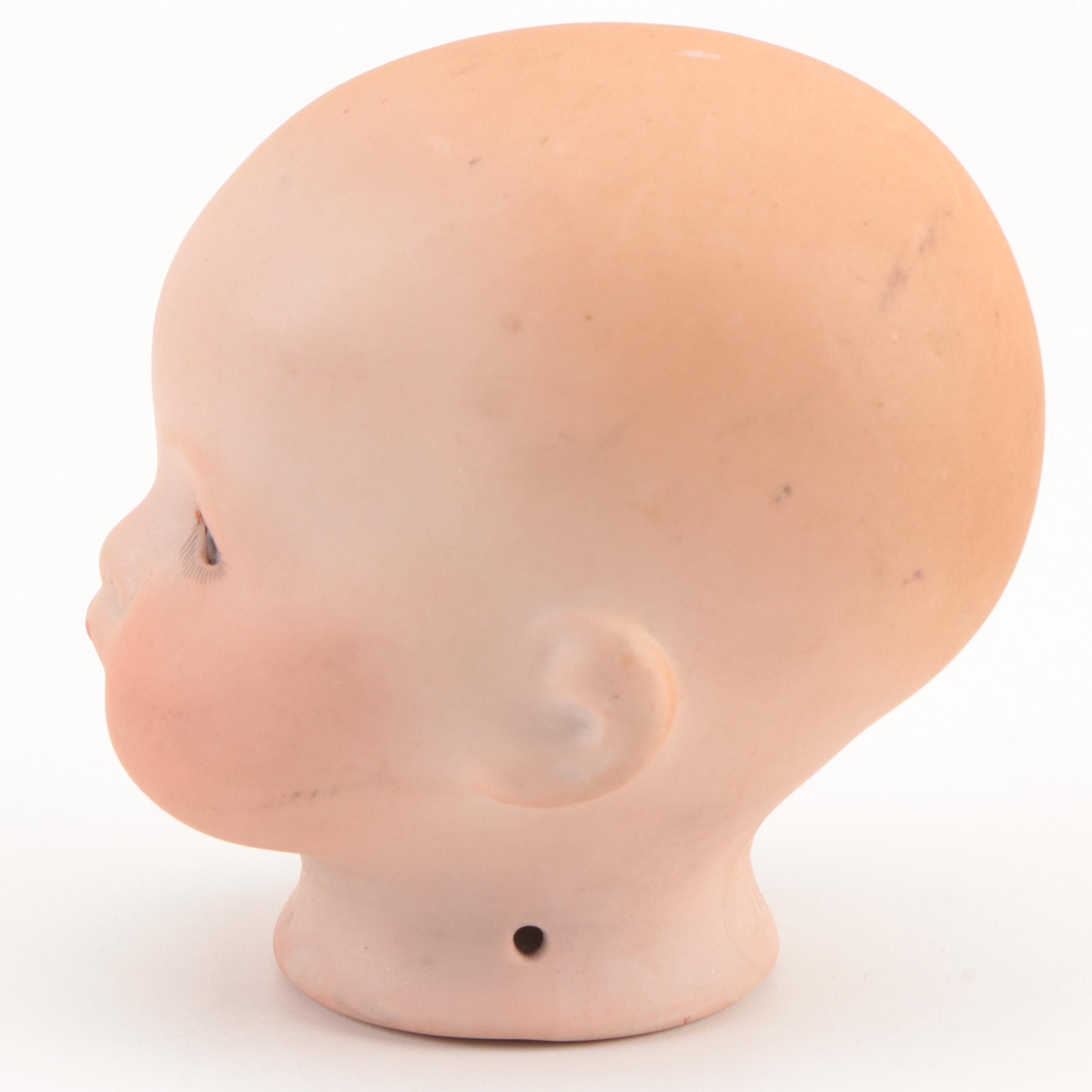 Armand Marseille "Dream Baby 341" and Other Bisque Figurines, Early 20th Century