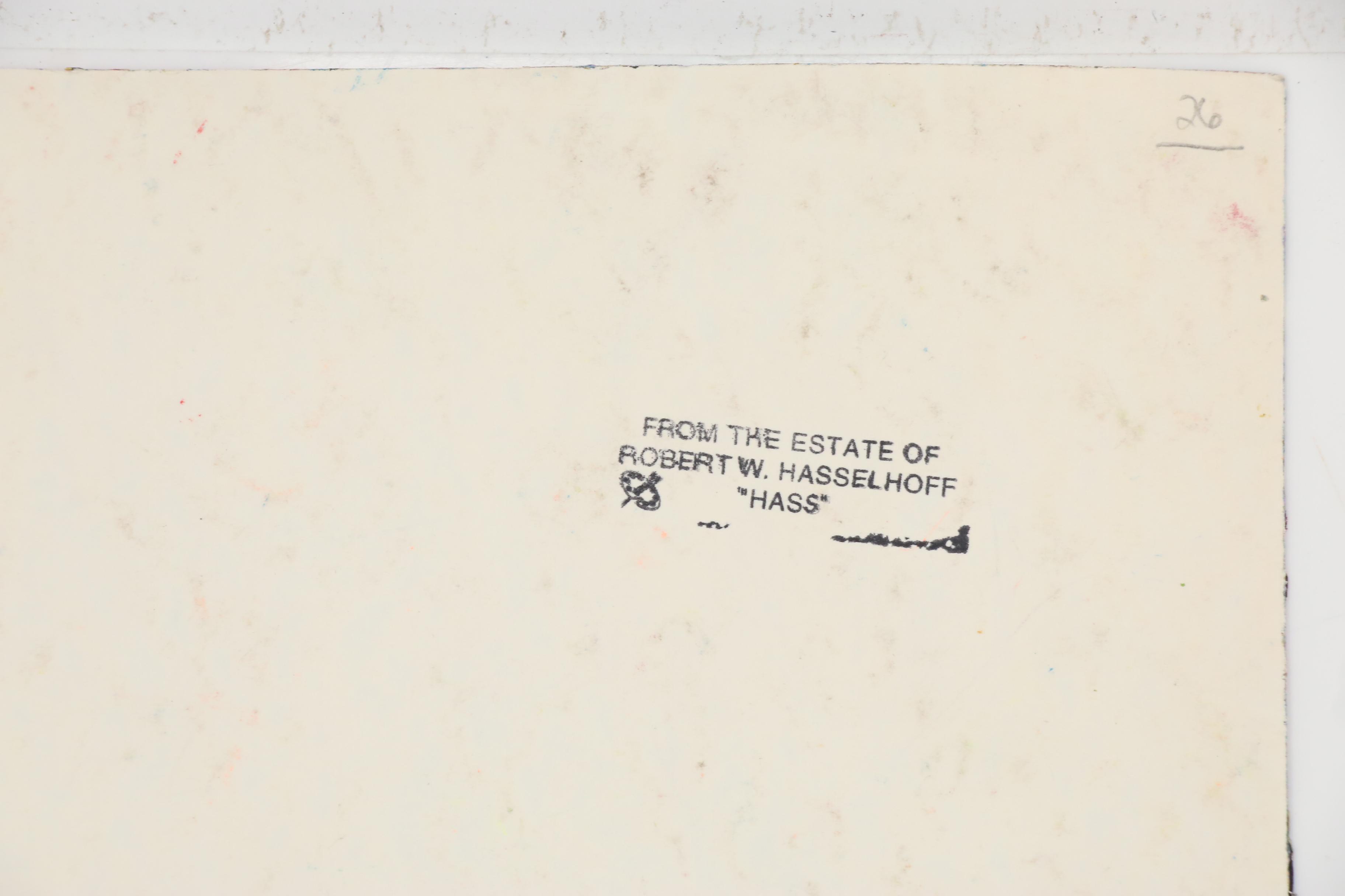 Robert W. Hasselhoff Mixed Media Painting