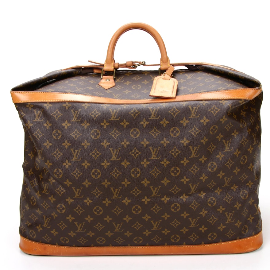 Louis Vuitton Cruiser Bag 55 in Monogram Canvas and Vachetta Leather