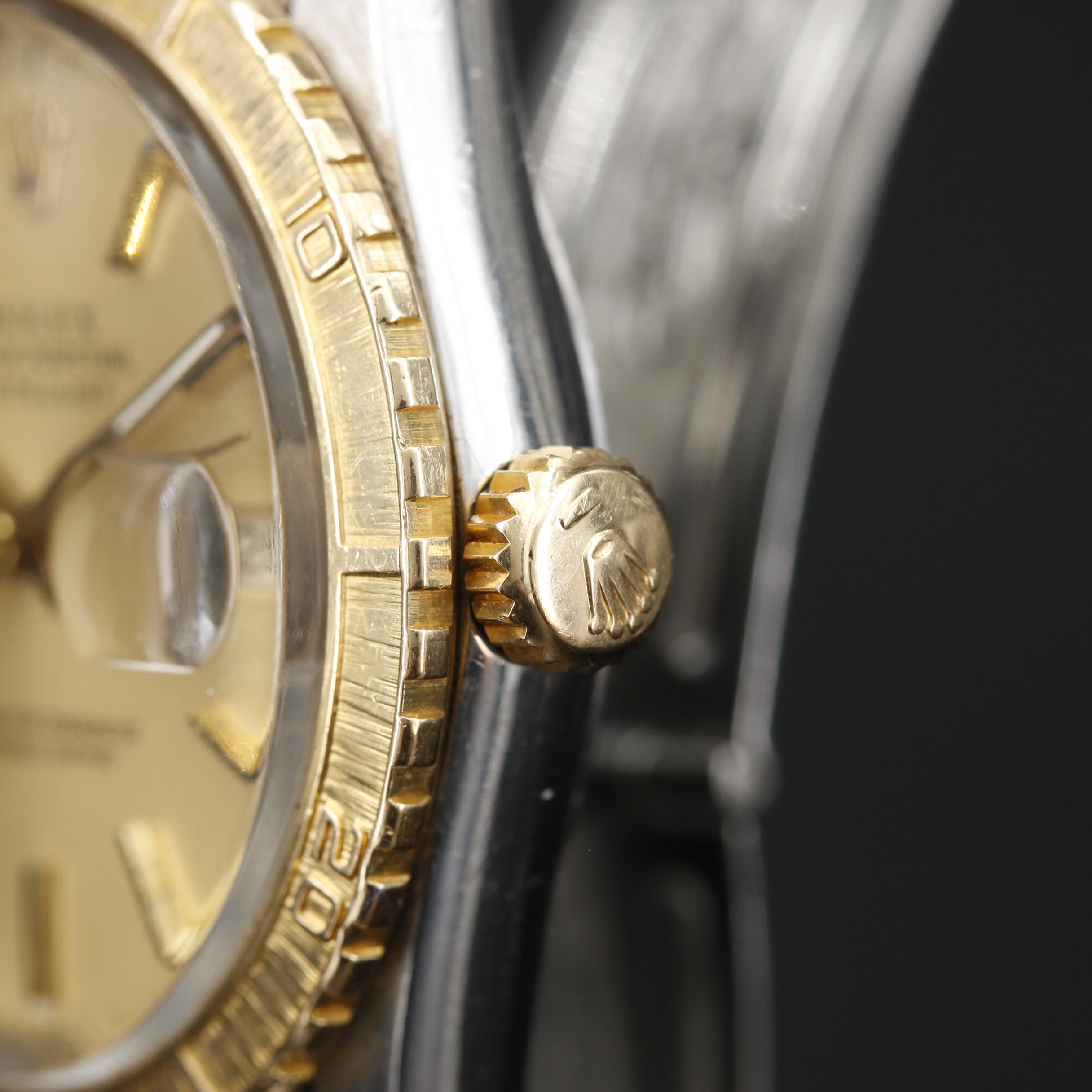 1987 Rolex Datejust Thunderbird Turn-O-Graph 18K and Stainless Steel Watch