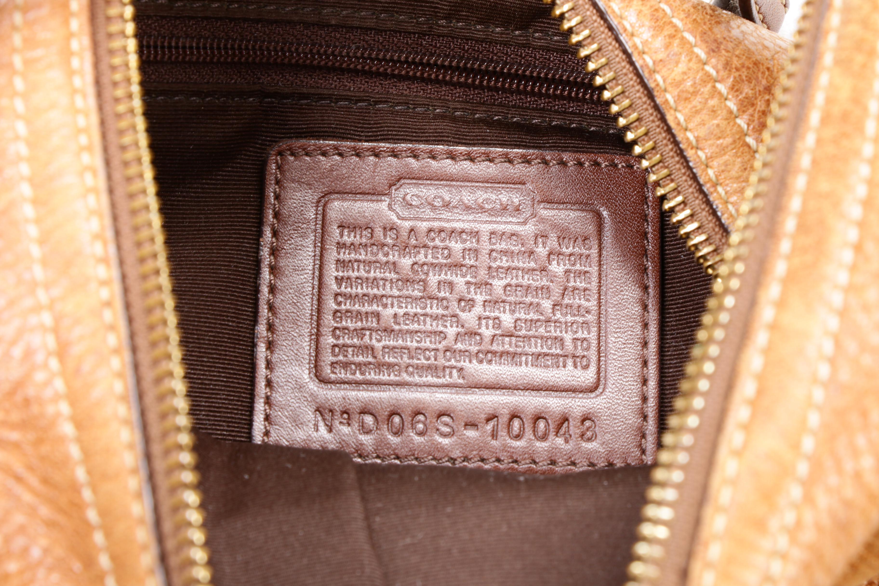 Coach Soho Braided Leather Strap Hobo Shoulder Bag