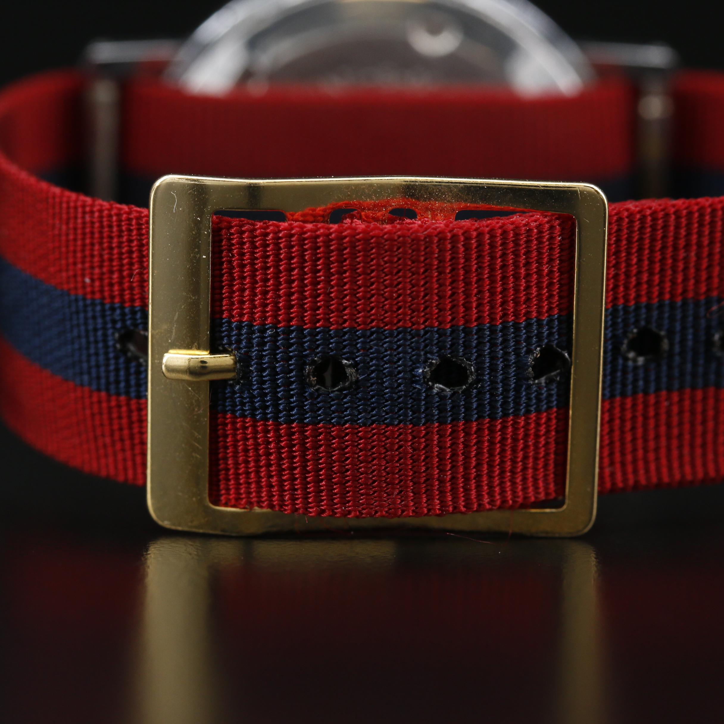 Vintage Oris Chrome Plated Stem Wind Watch