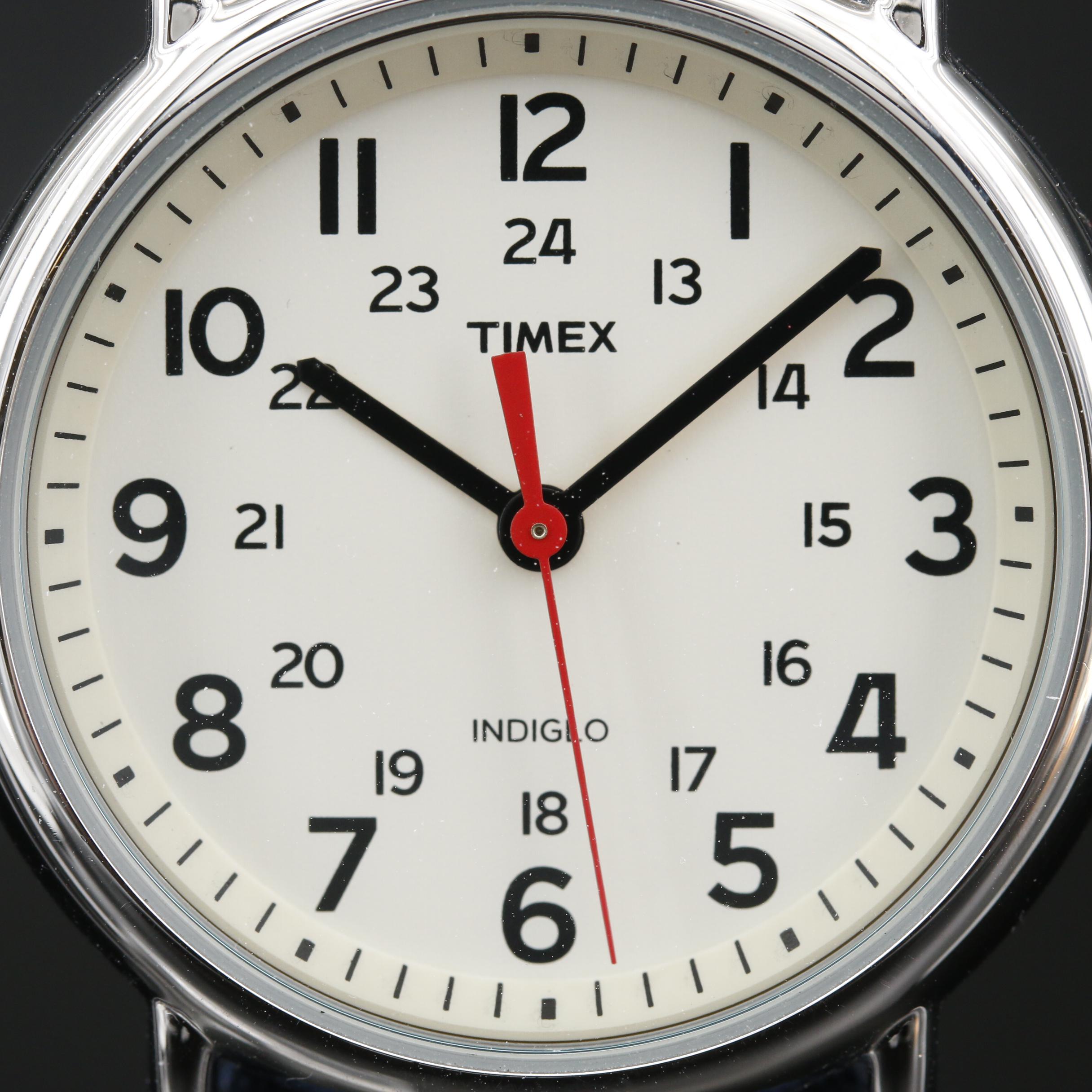 Timex Weekender Stainless Steel Quartz Watch