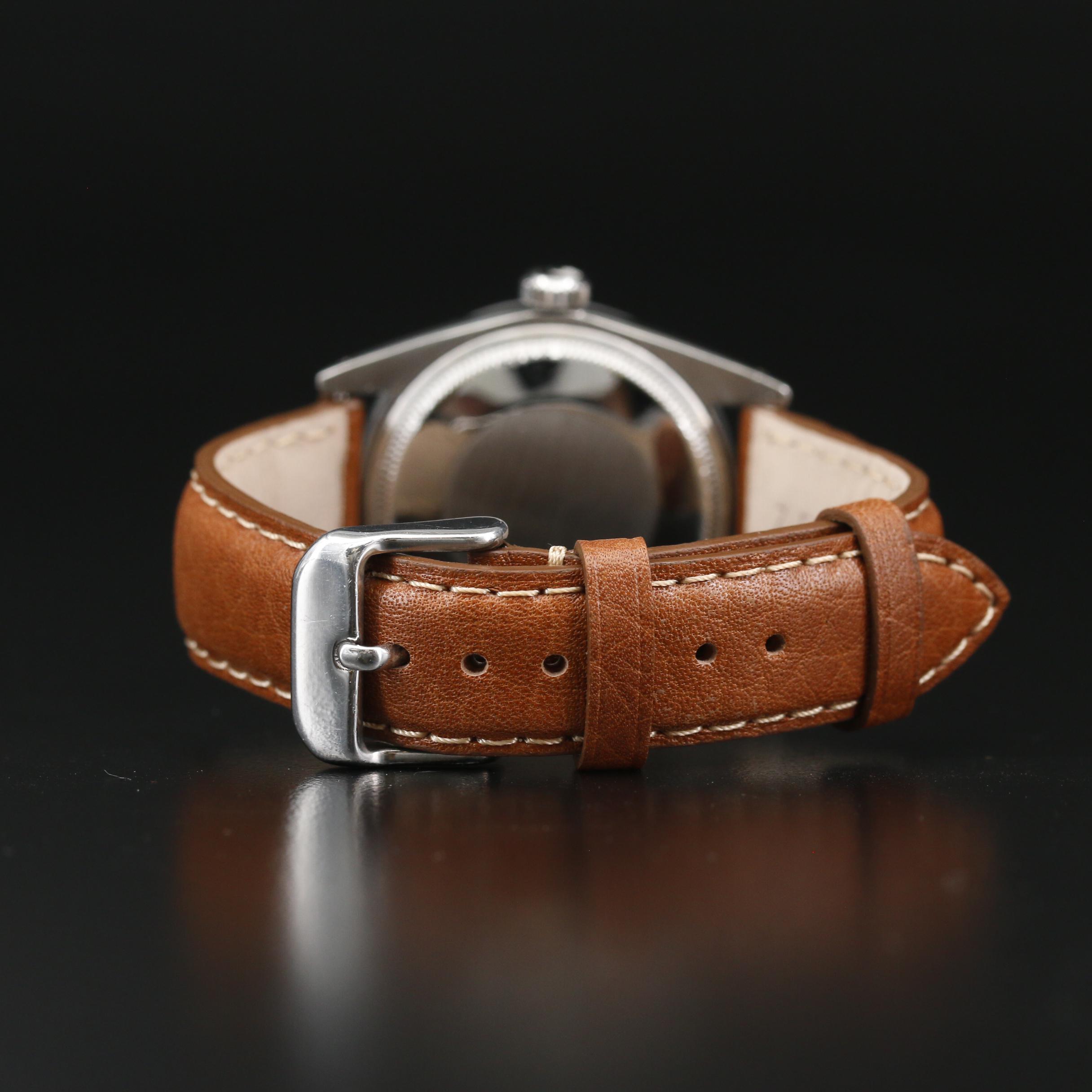 1967 Rolex Oyster Perpetual Date Stainless Steel Automatic Watch