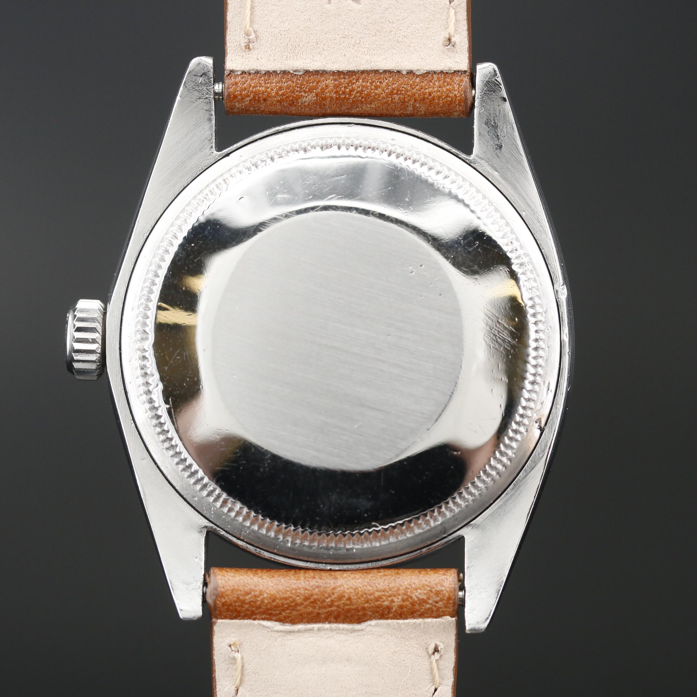 1967 Rolex Oyster Perpetual Date Stainless Steel Automatic Watch