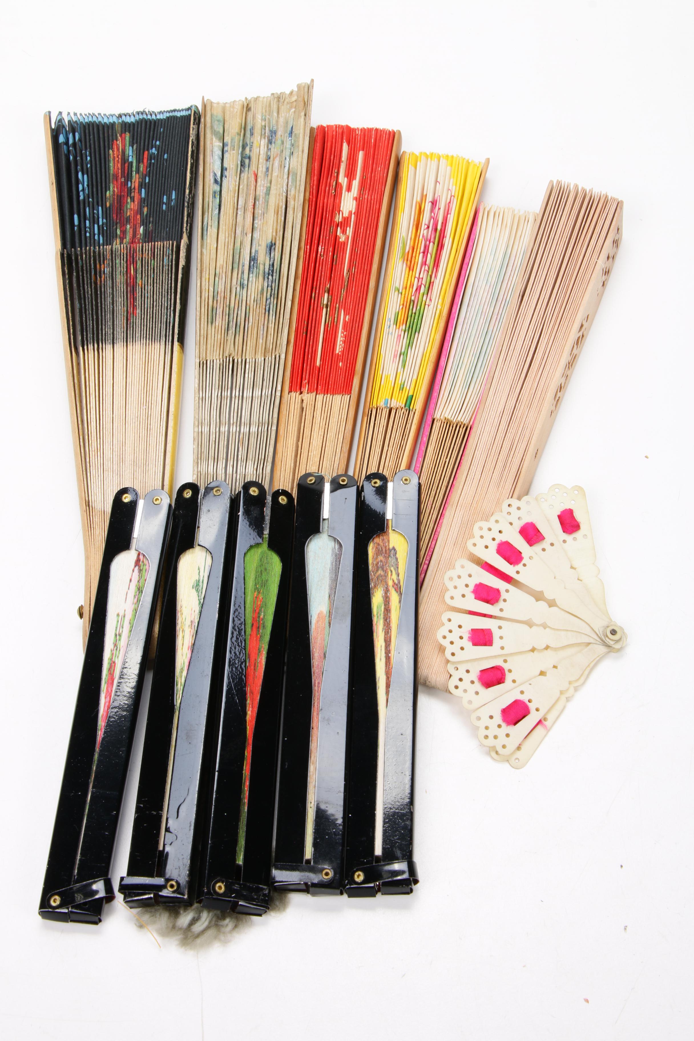 Dupont Lucite, Art Deco Pearled Green Celluloid, and Other Vanity Accessories