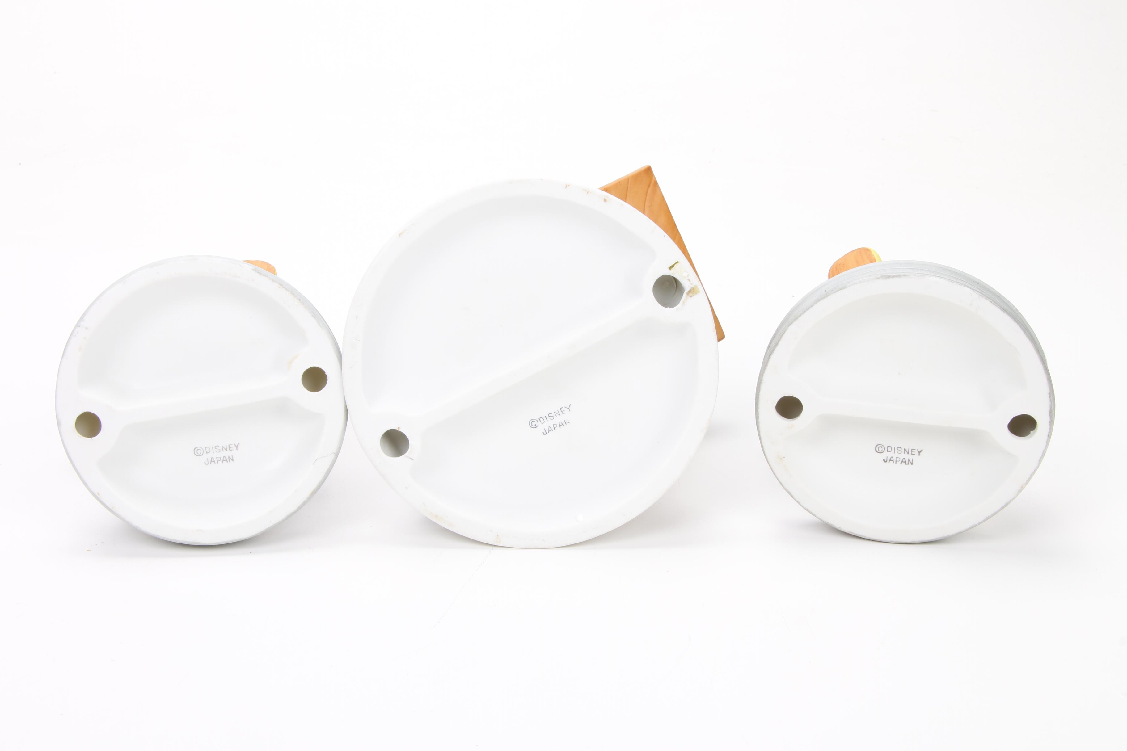 Mickey Mouse Porcelain Figurines and Trading Cards