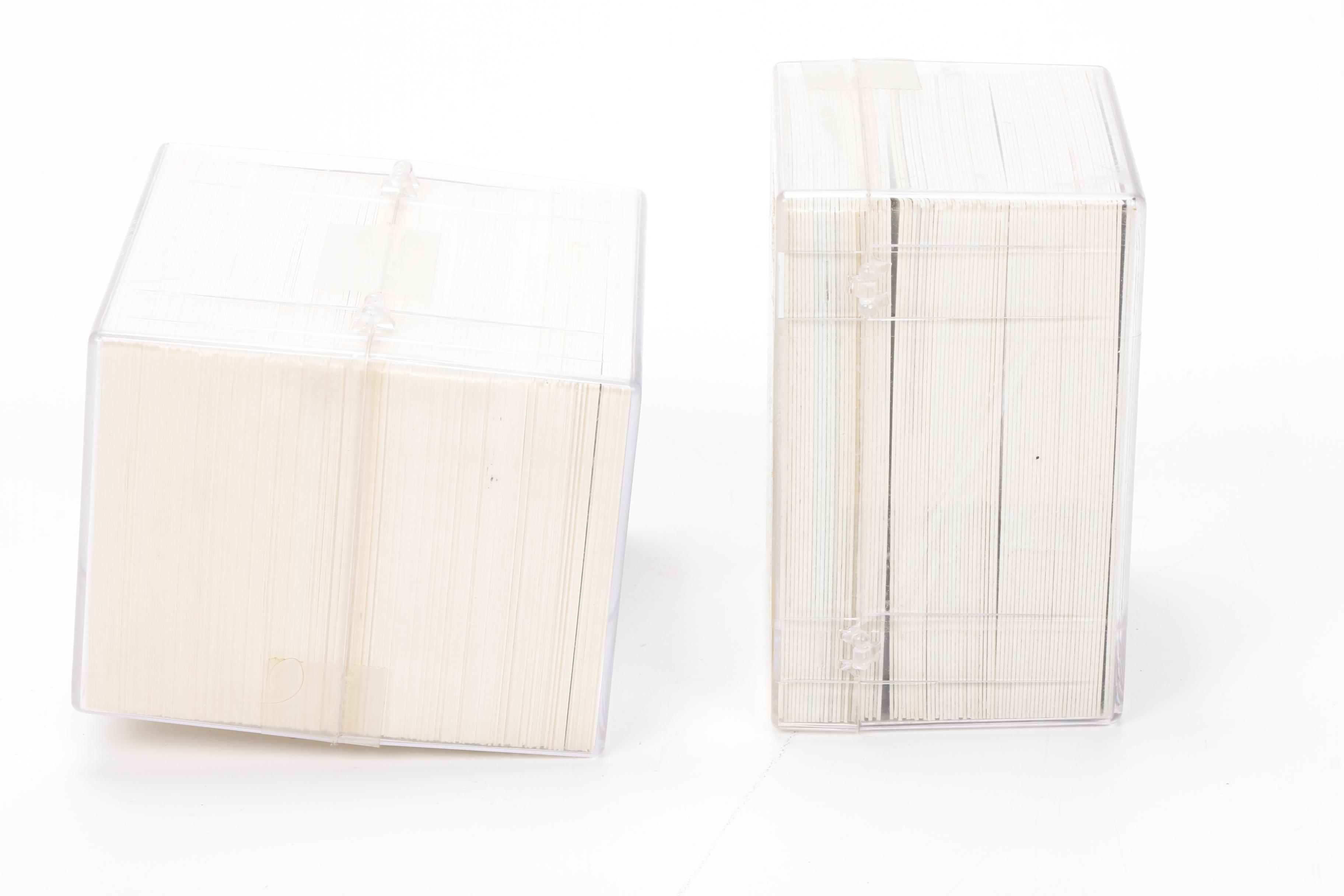 Mickey Mouse Porcelain Figurines and Trading Cards