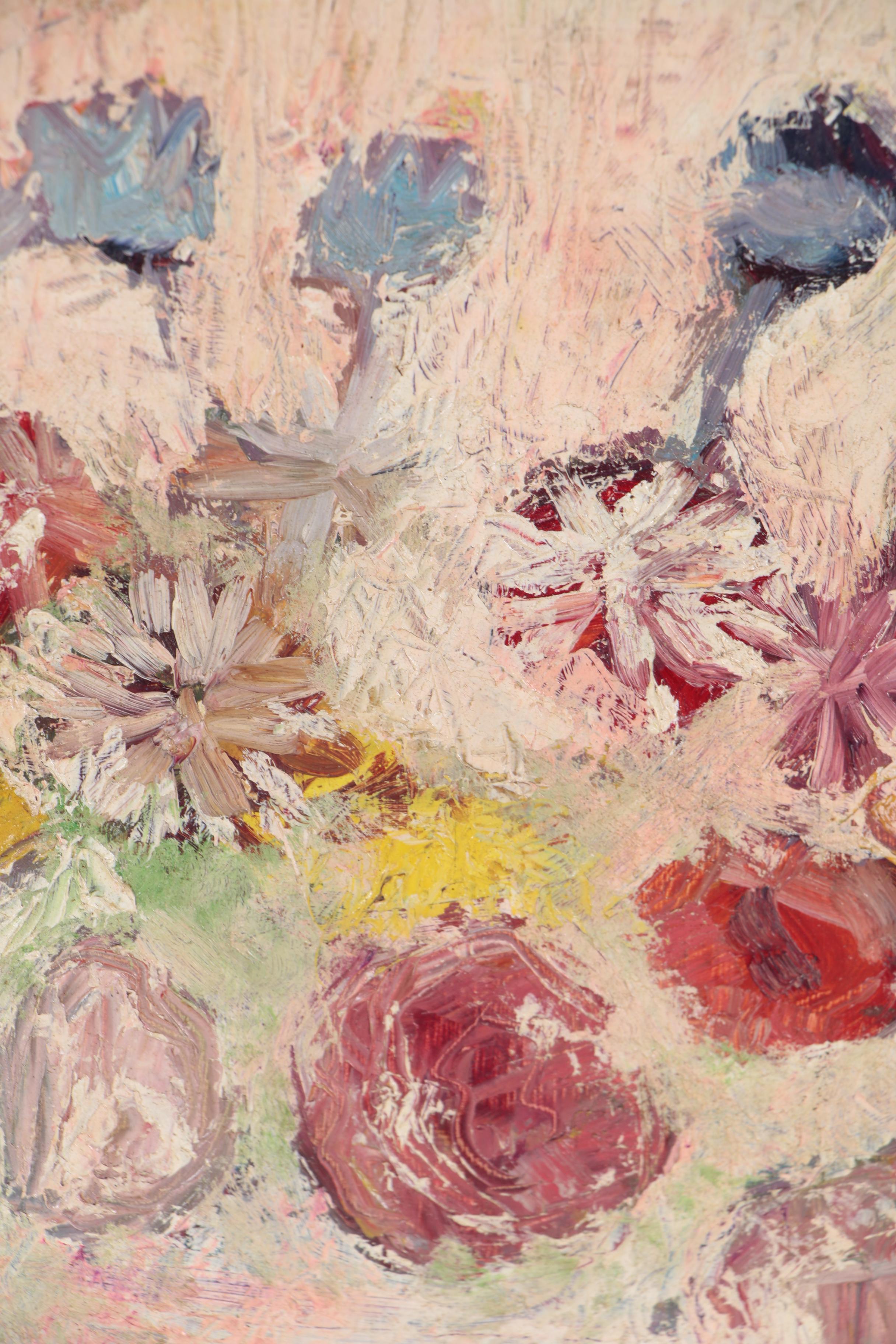 Oscar Murillo Floral Oil Paintings