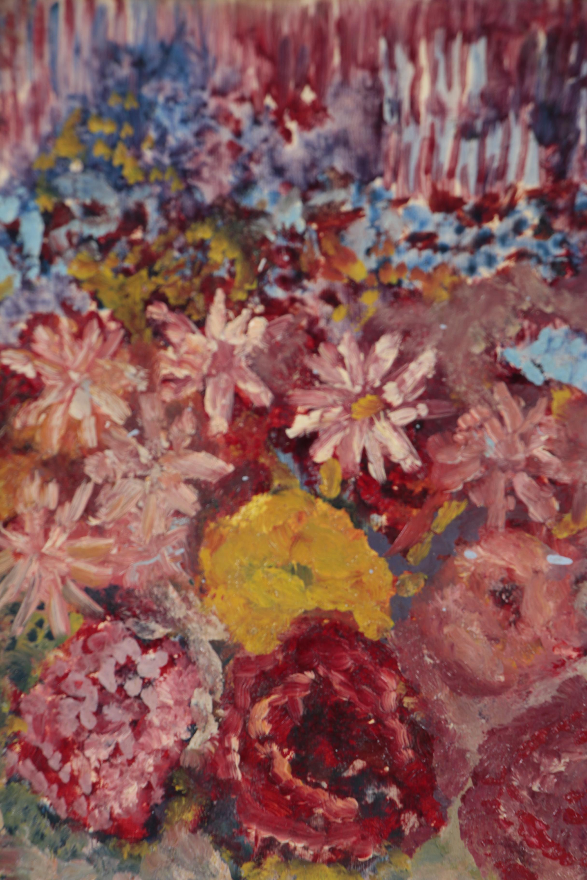 Oscar Murillo Floral Oil Paintings