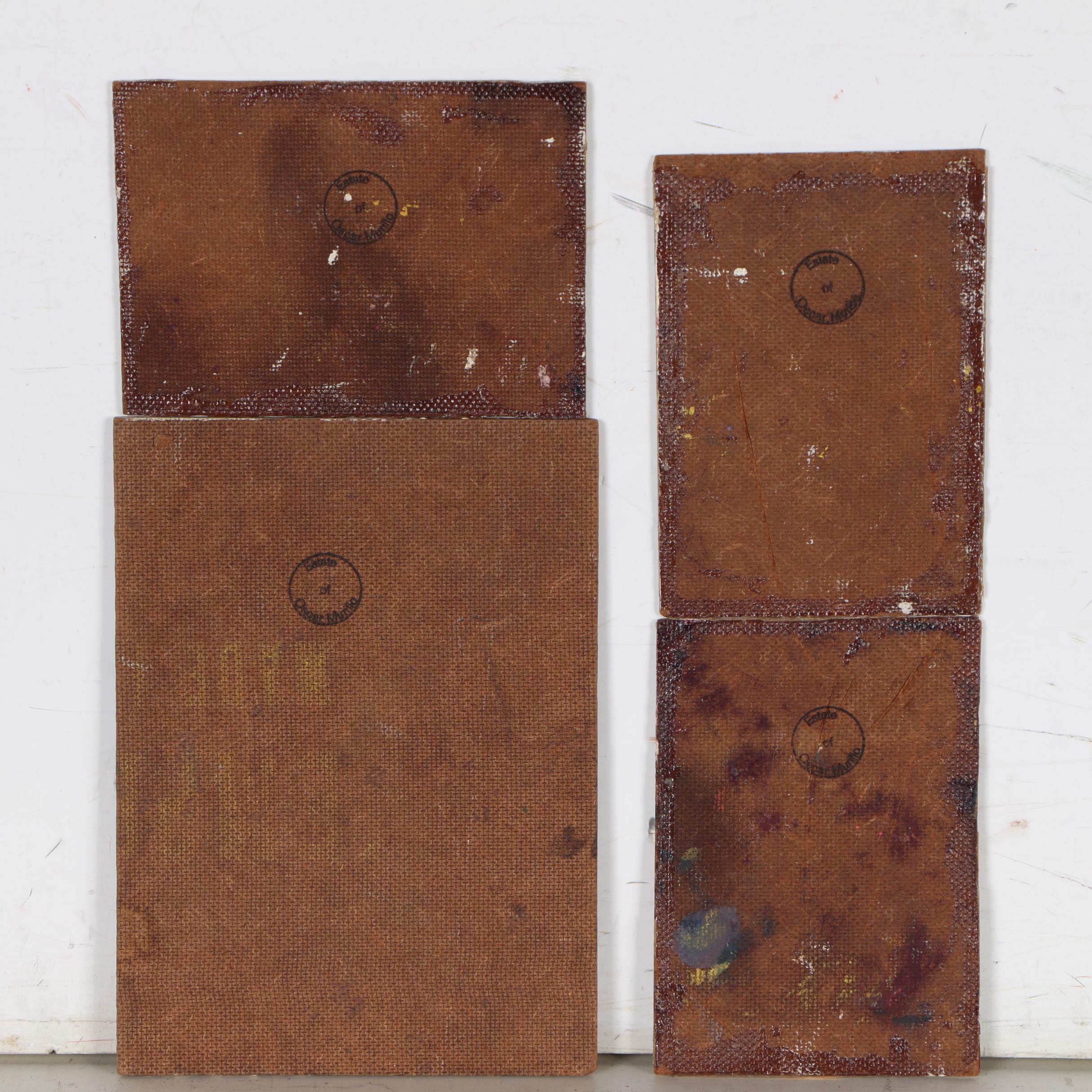 Oscar Murillo Floral Oil Paintings