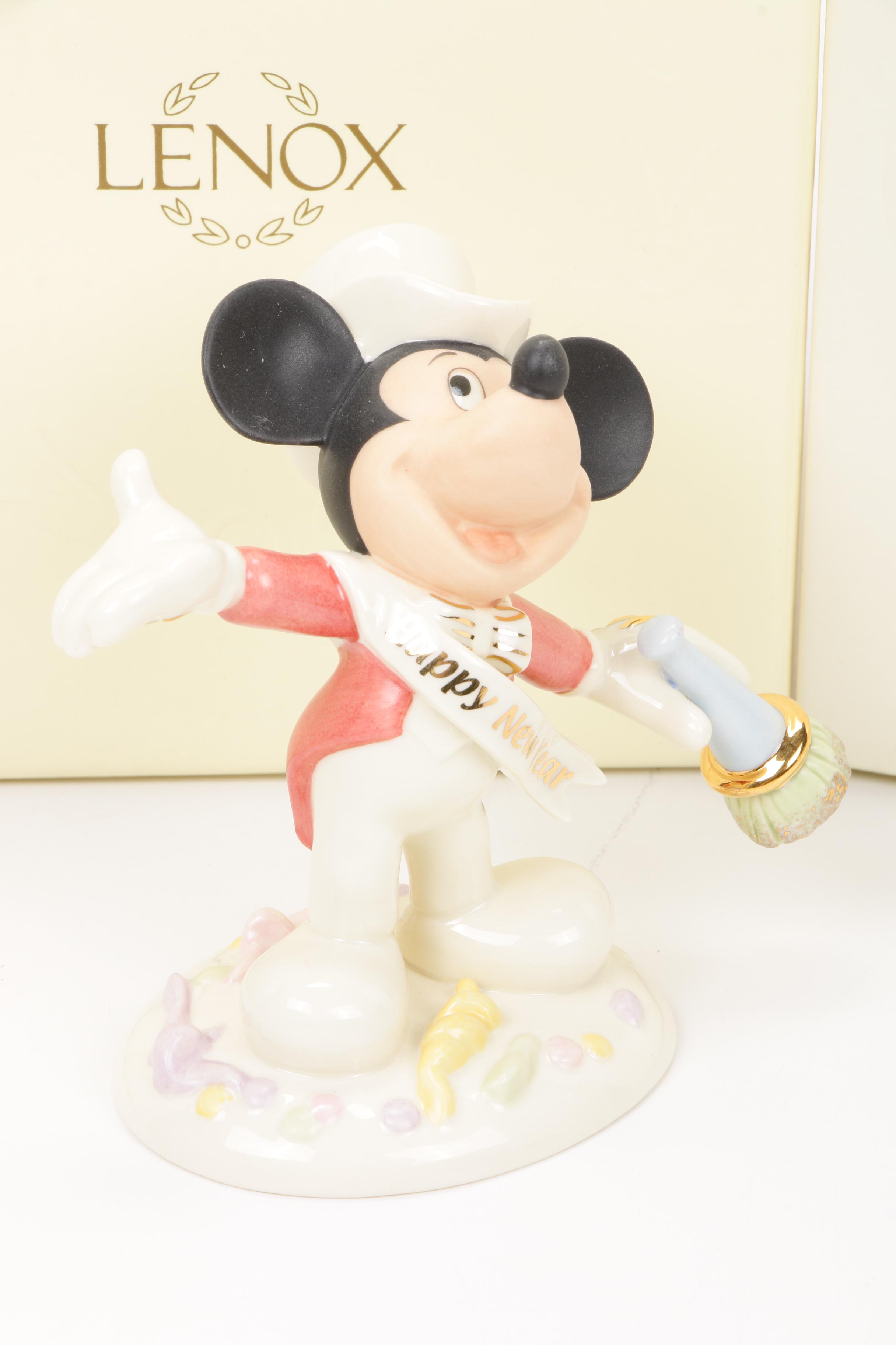 Lenox Walt Disney Showcase Collection Holiday Figurines