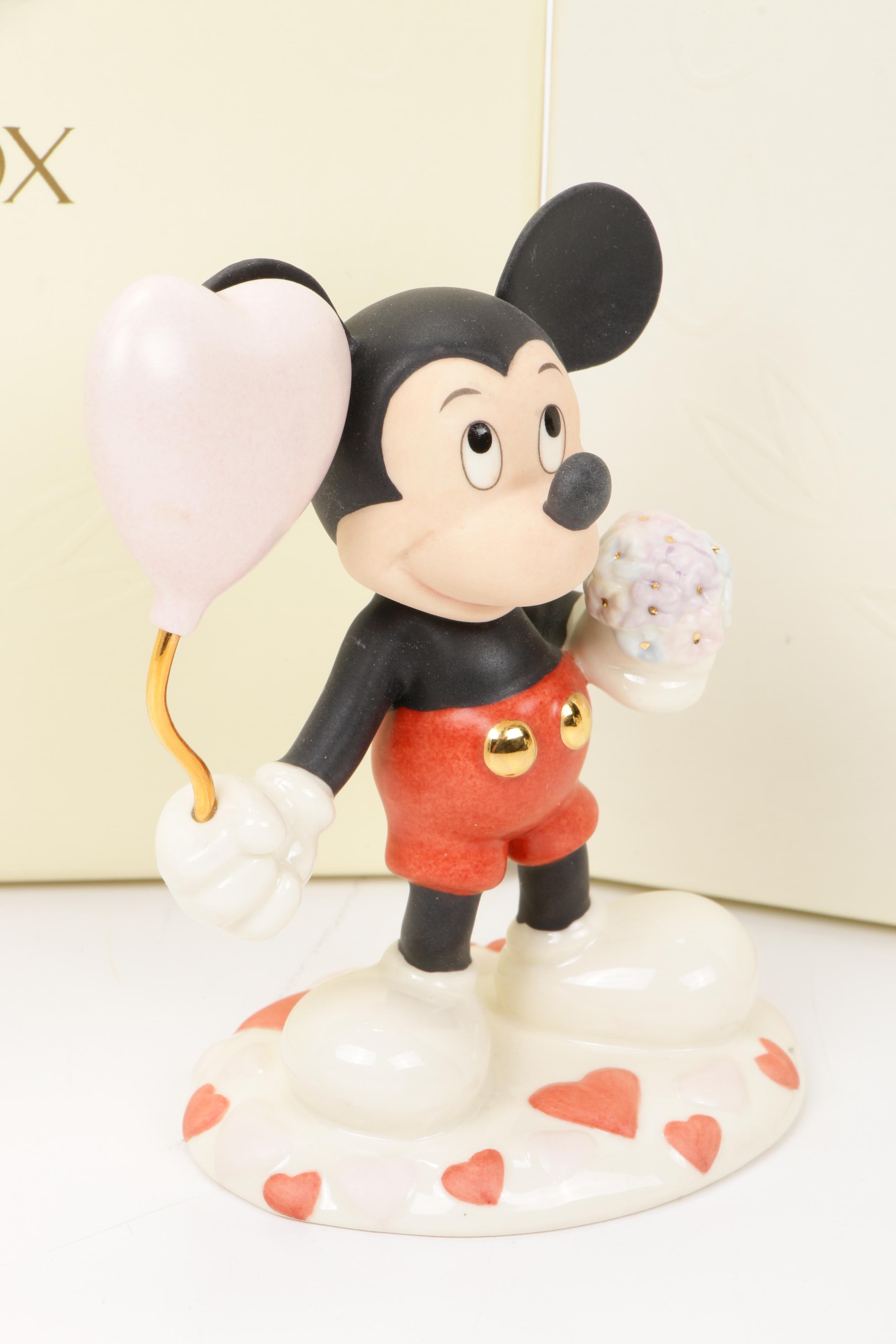 Lenox Walt Disney Showcase Collection Holiday Figurines