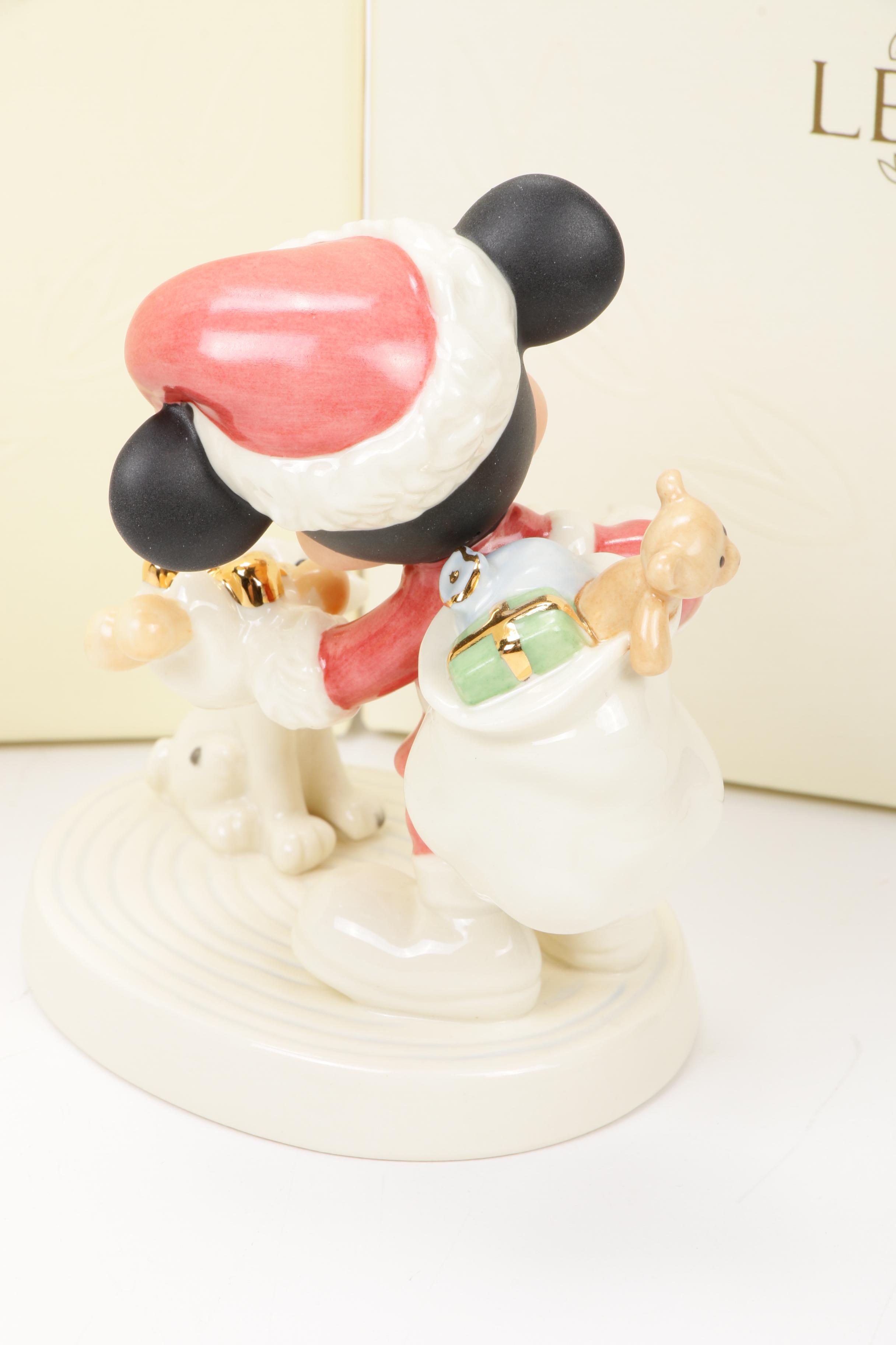 Lenox Walt Disney Showcase Collection Holiday Figurines