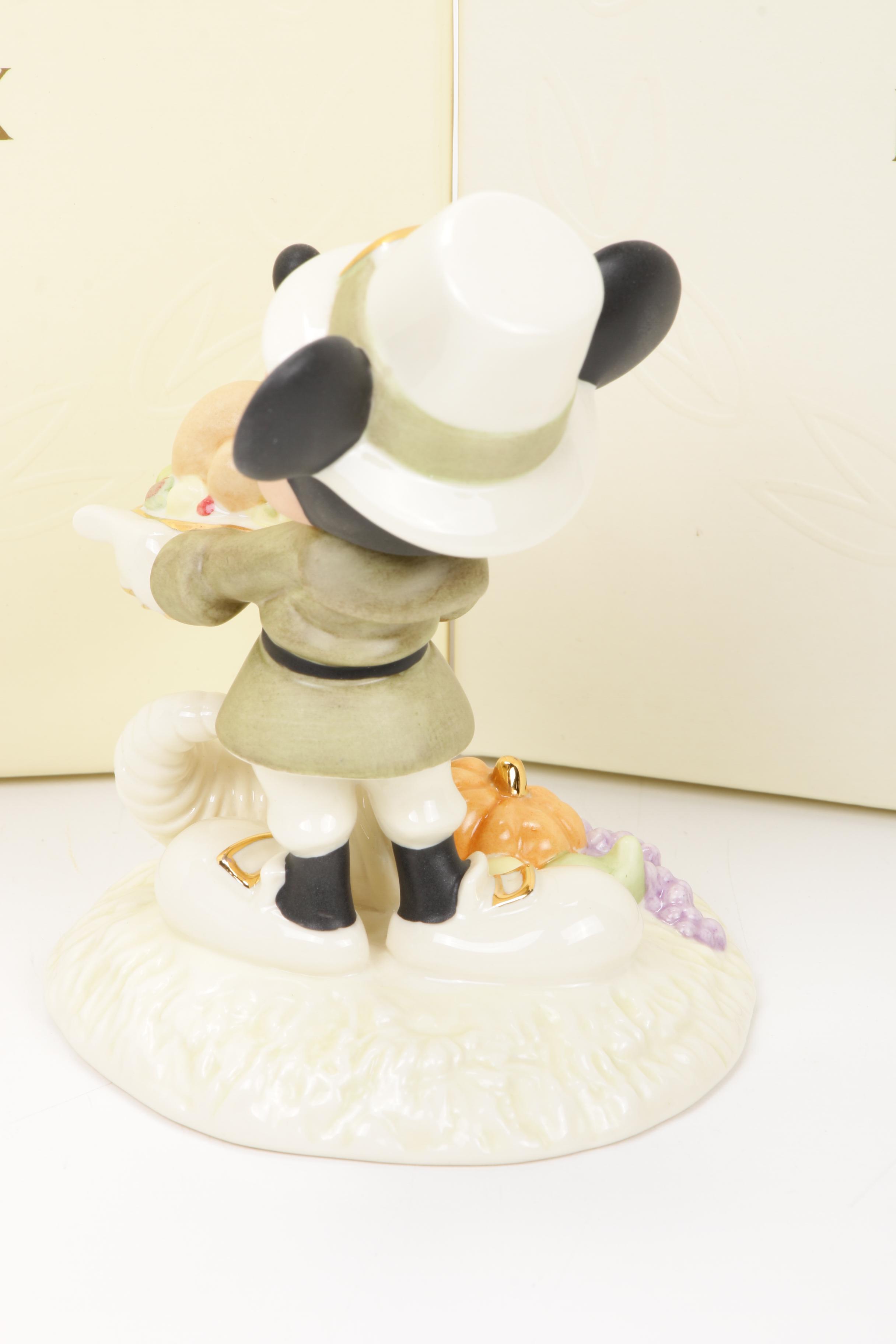 Lenox Walt Disney Showcase Collection Holiday Figurines