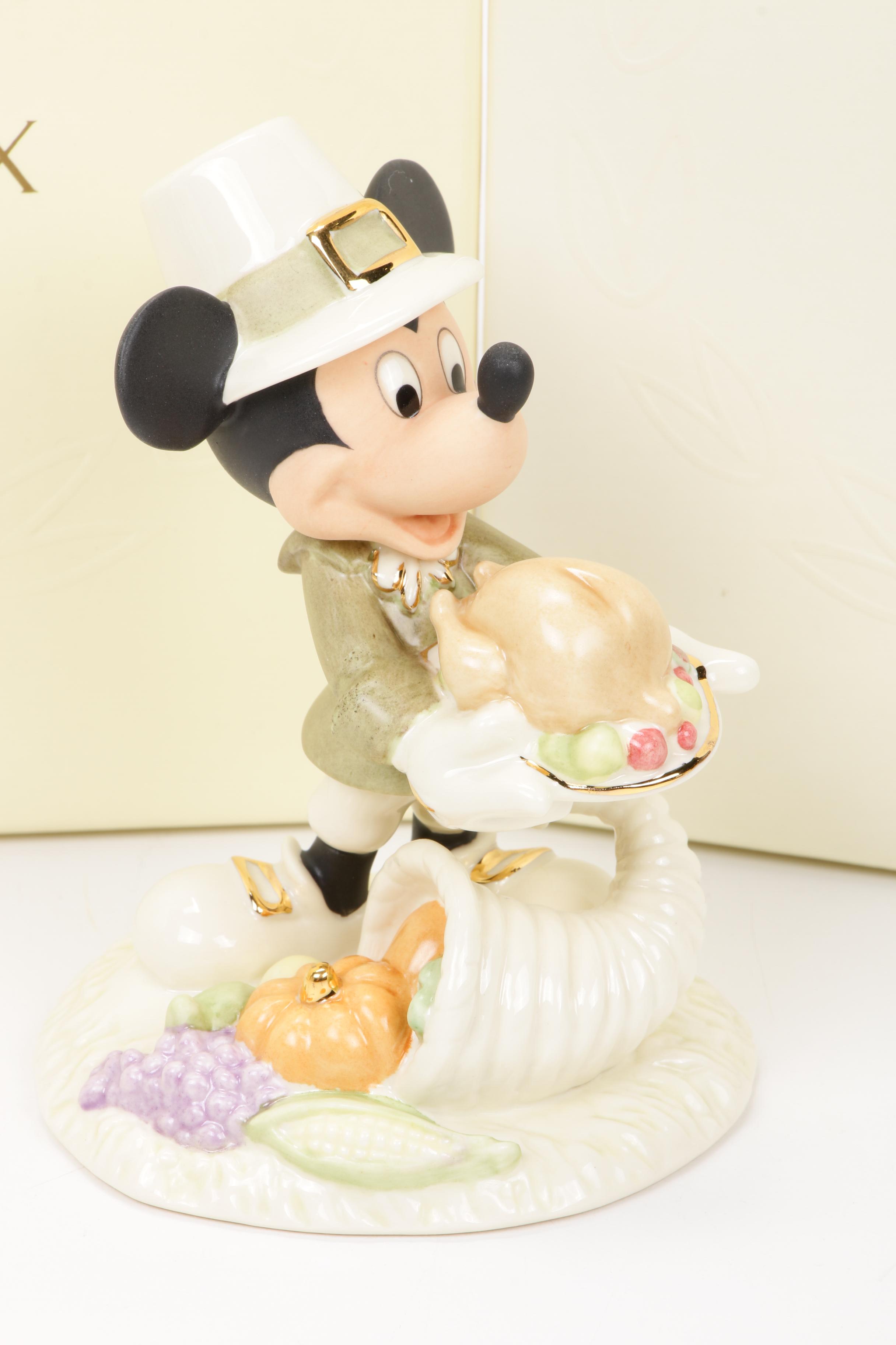 Lenox Walt Disney Showcase Collection Holiday Figurines