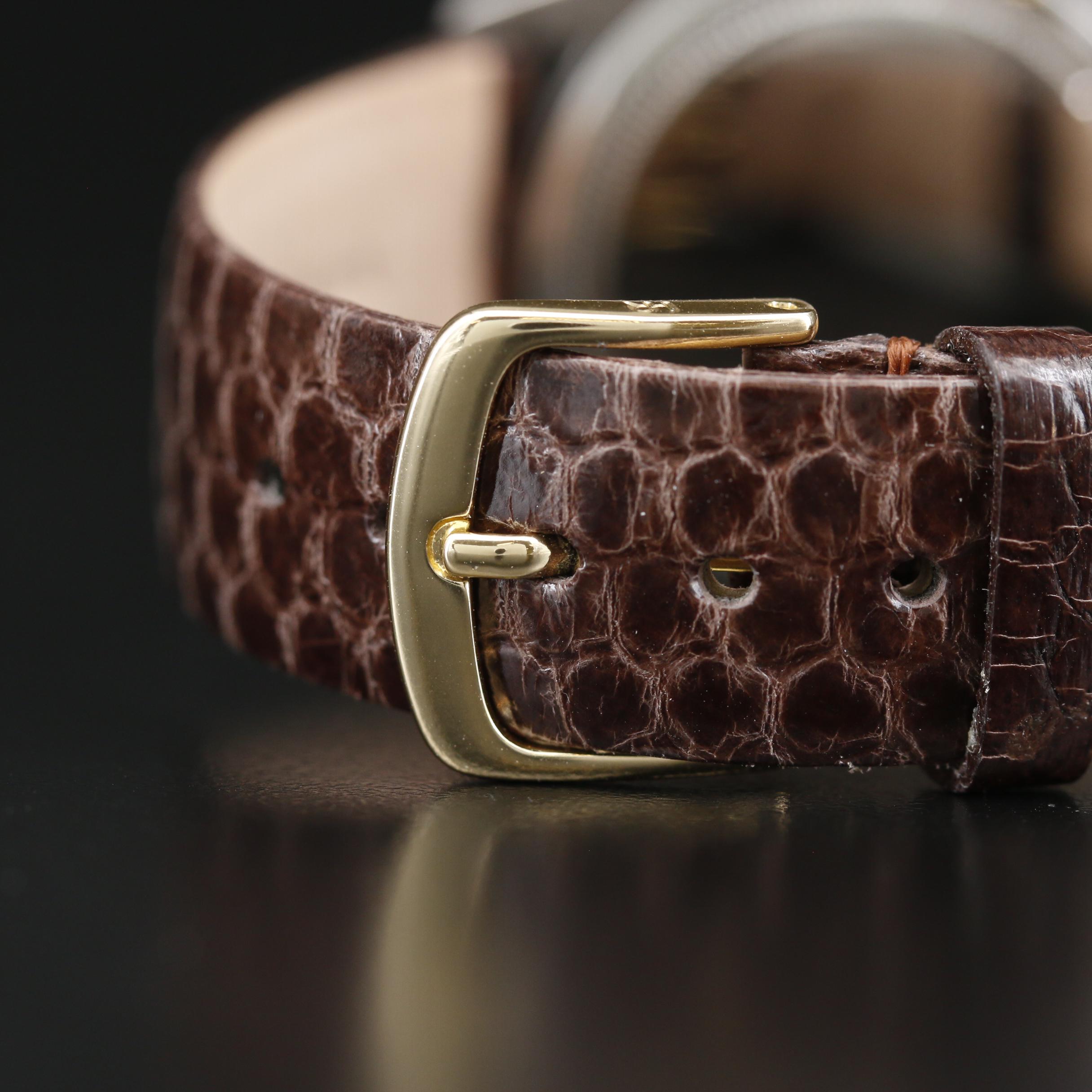 1964 Rolex "Oysterdate" 14K and Stainless Steel Stem Wind Watch