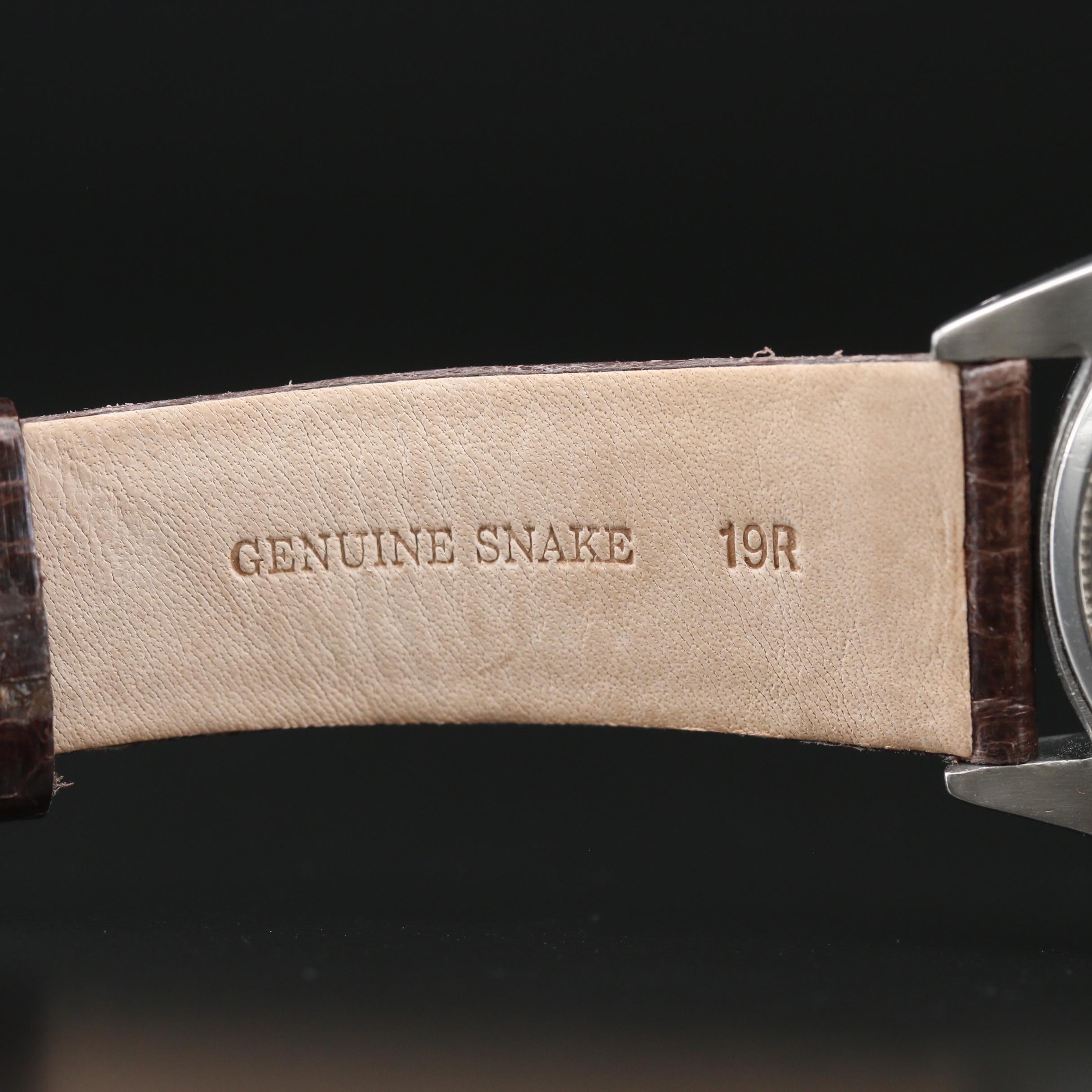 1964 Rolex "Oysterdate" 14K and Stainless Steel Stem Wind Watch