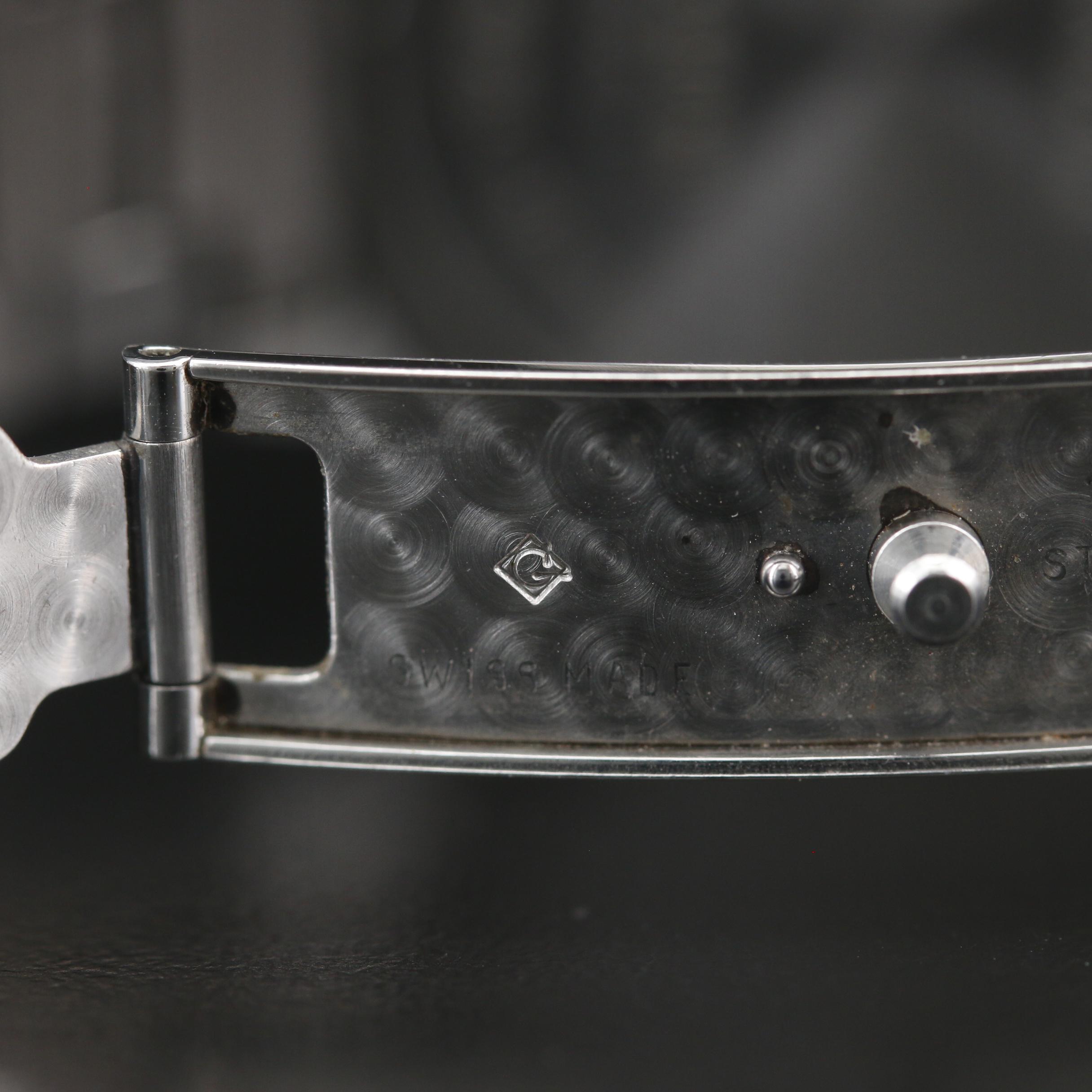 Vintage Jean Lassale "Thalassa II" 18K and Stainless Steel Quartz Watch