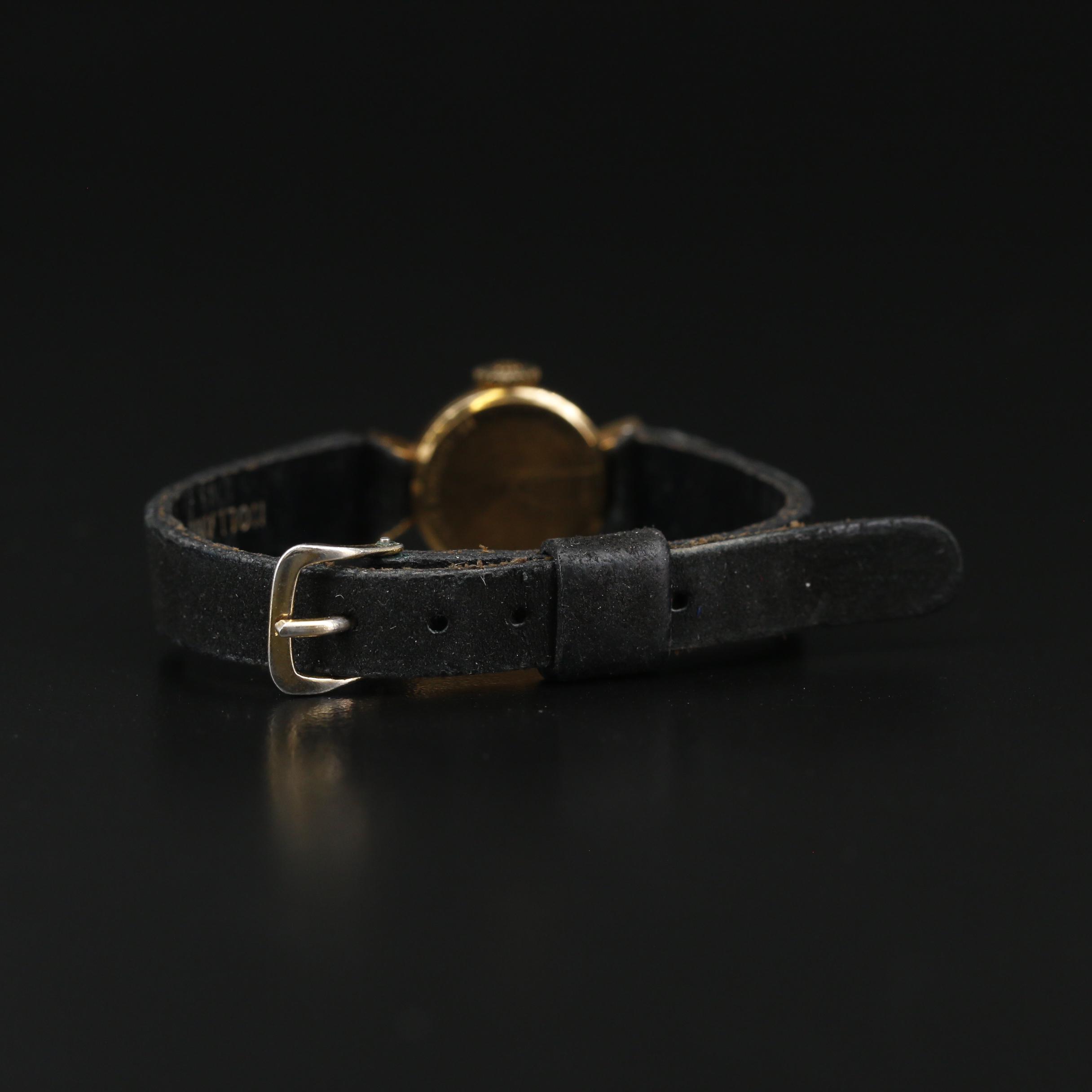 1966 Rolex Orchid 18K Yellow Gold Stem Wind Watch