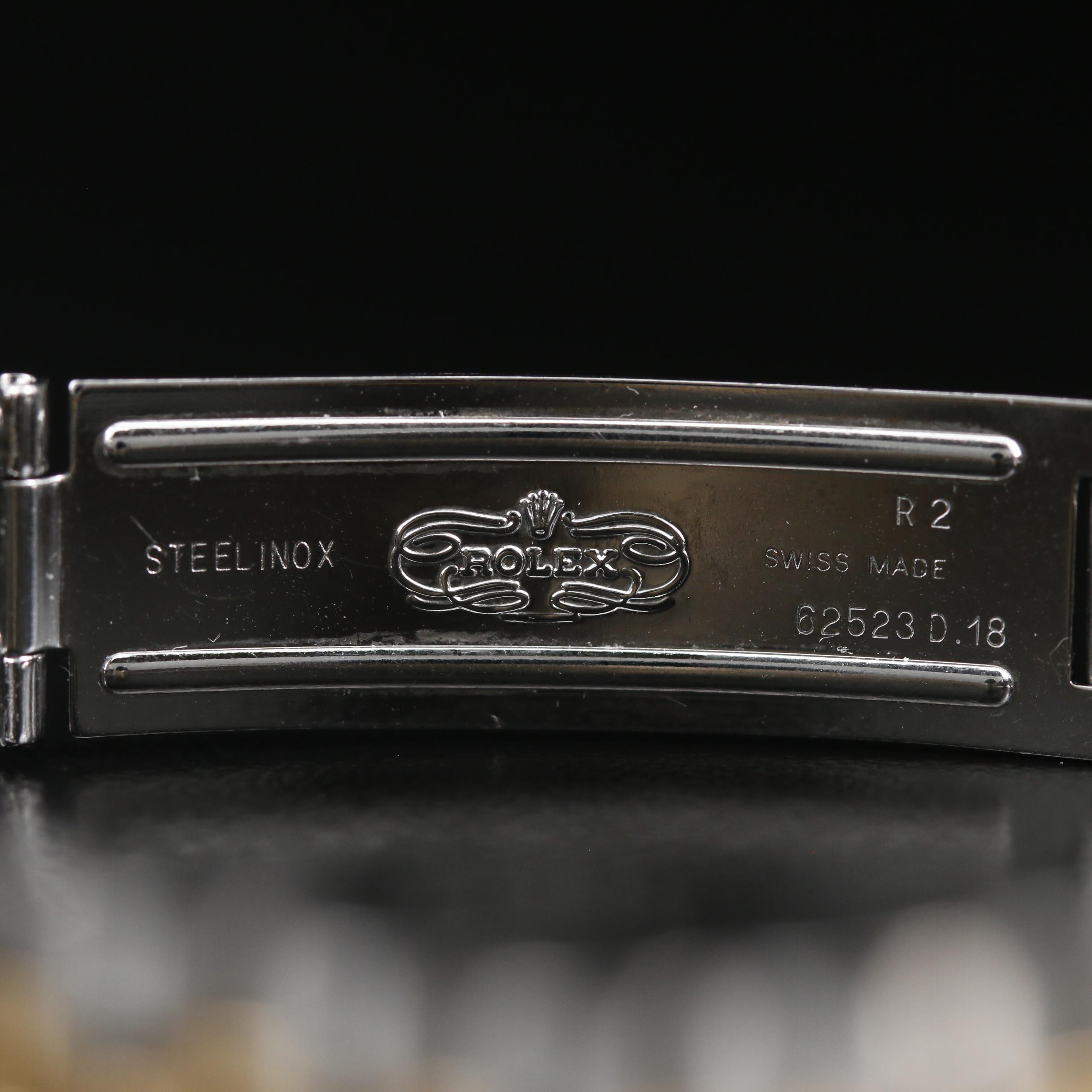 Rolex Datejust 18K Gold and Stainless Steel Automatic Watch, 1991