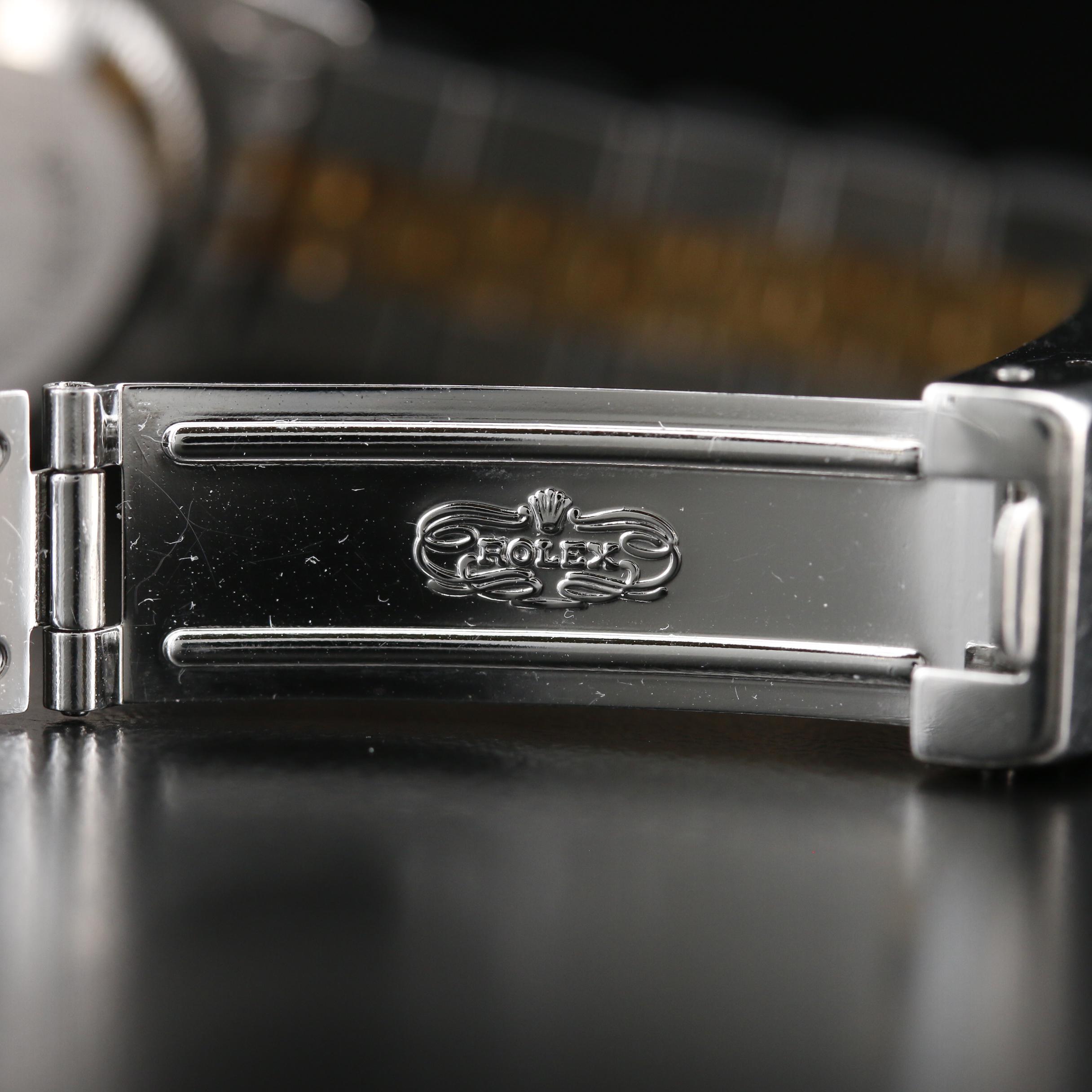 Rolex Datejust 18K Gold and Stainless Steel Automatic Watch, 1991