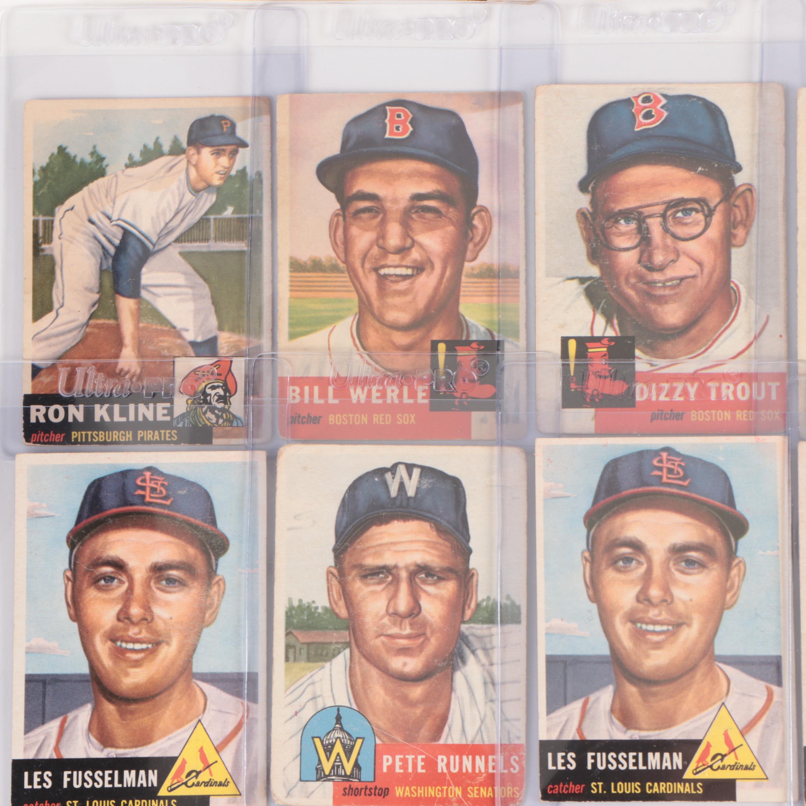 1953 Topps Baseball Cards