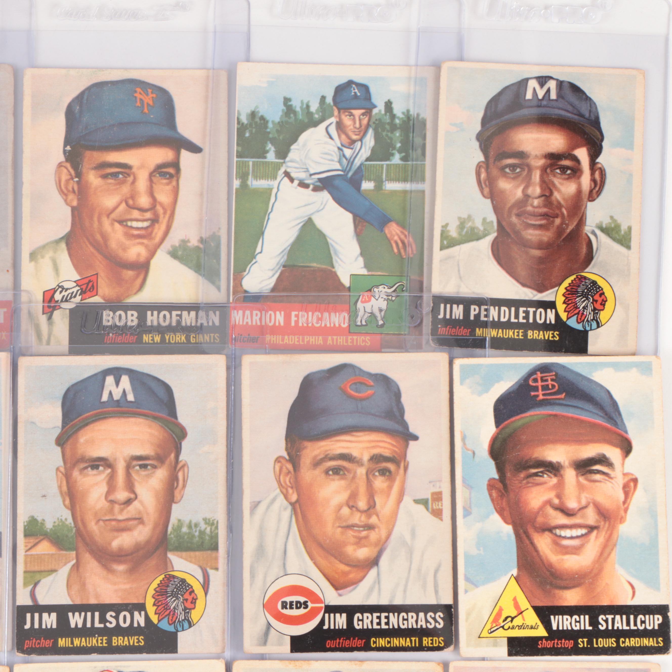 1953 Topps Baseball Cards