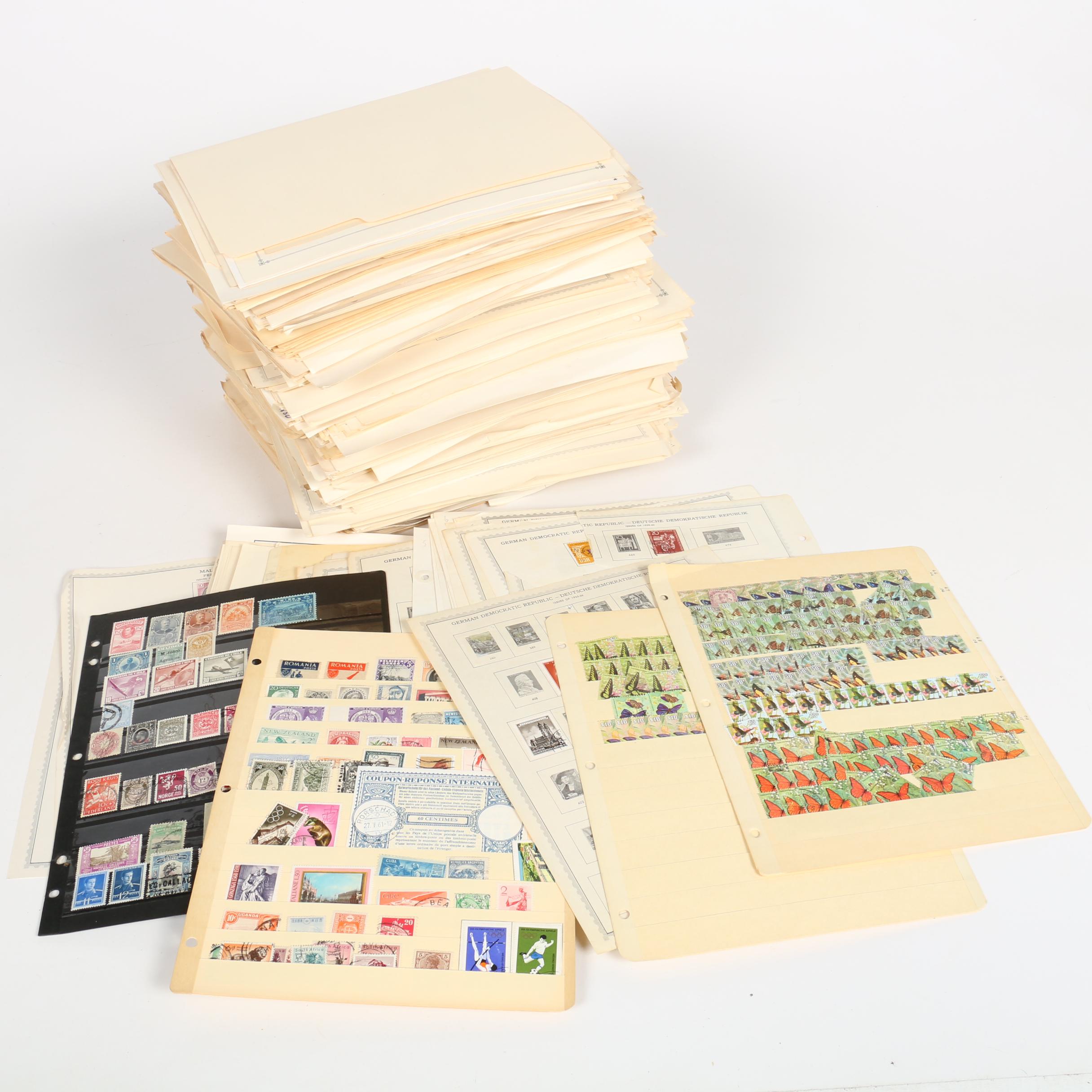 International and Domestic Postage Stamp Pages
