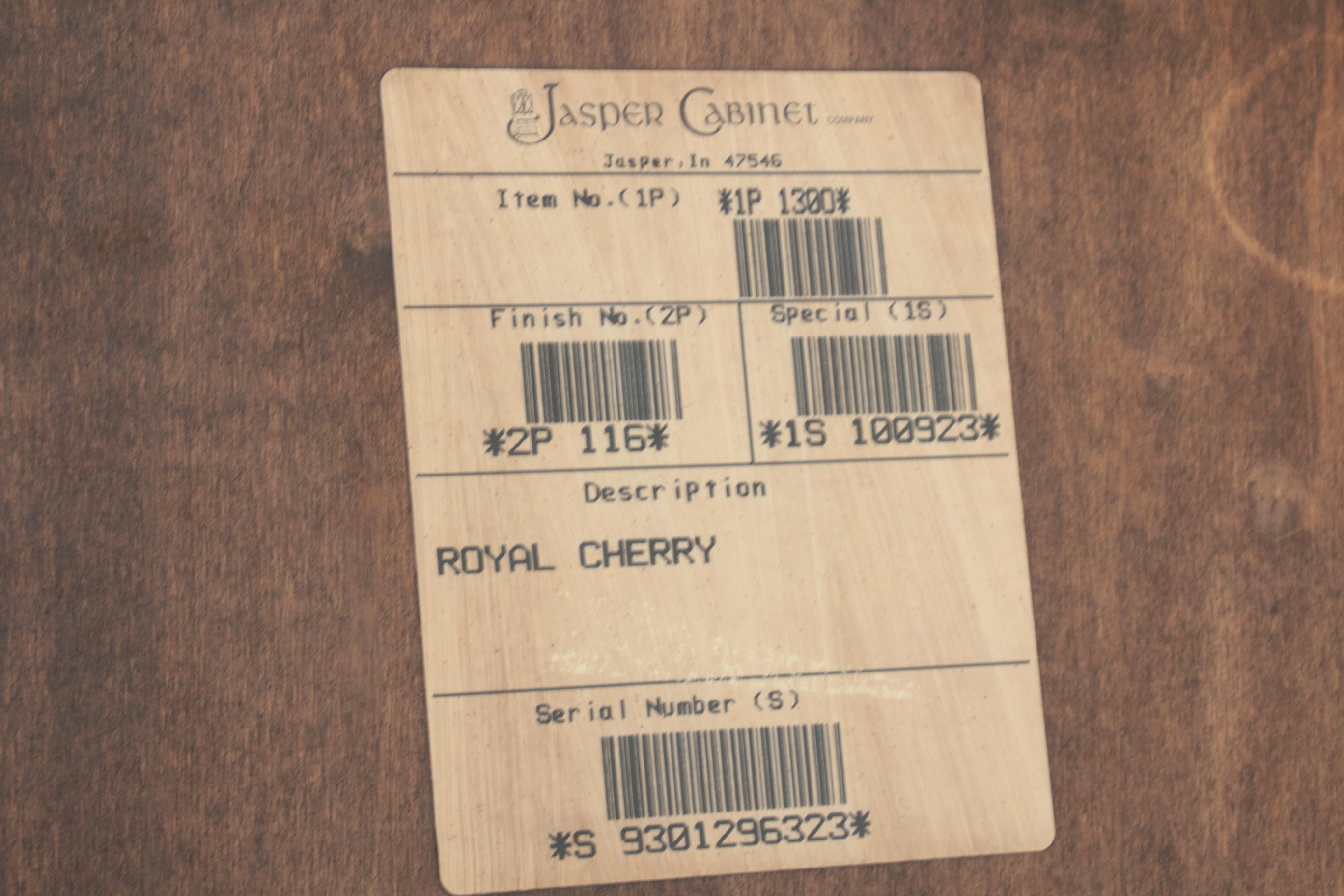 Jasper Cabinet Company Mahogany Illuminated Curio Cabinet