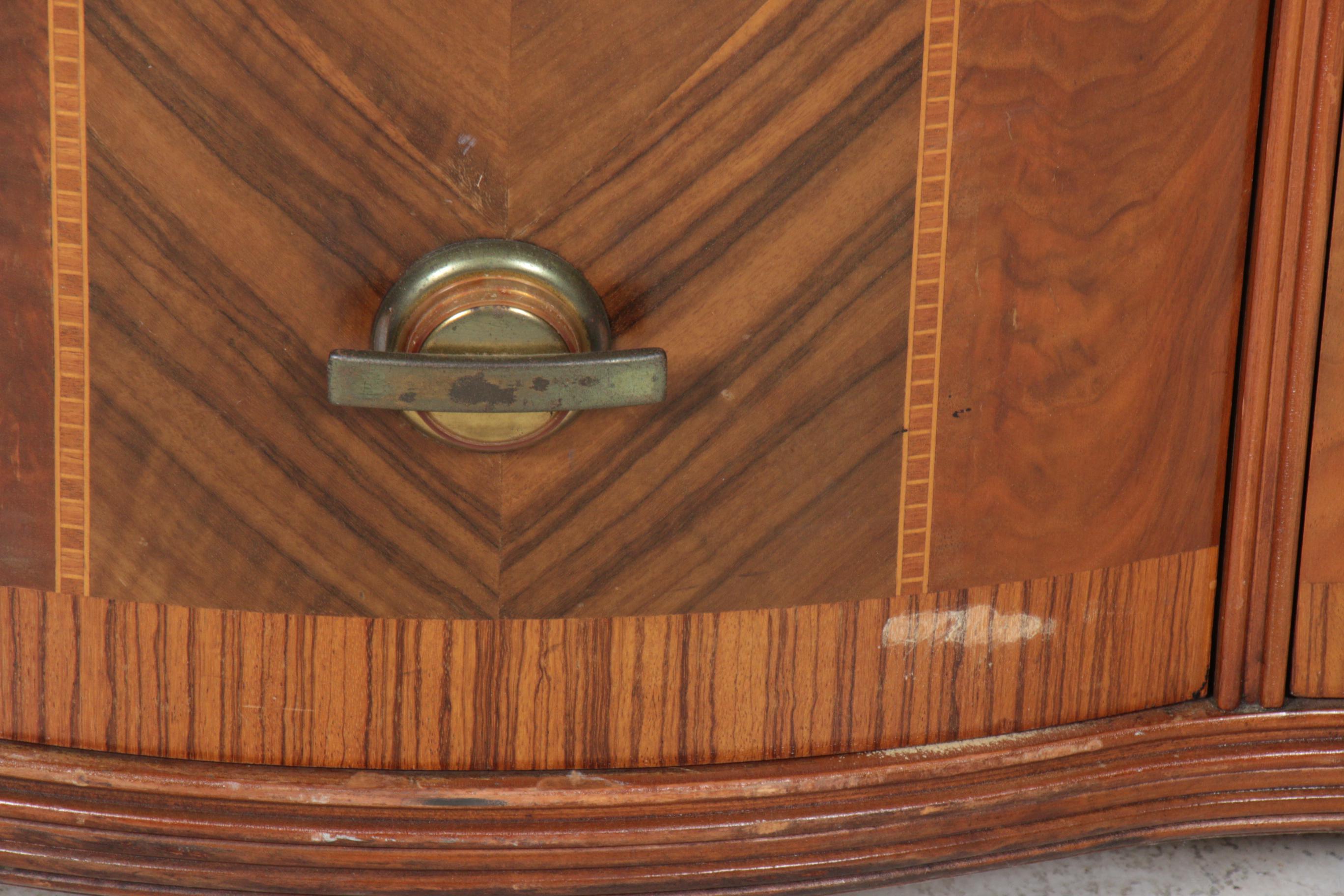 Tri Bond Furniture Art Deco Chiffarobe, Mid 20th Century