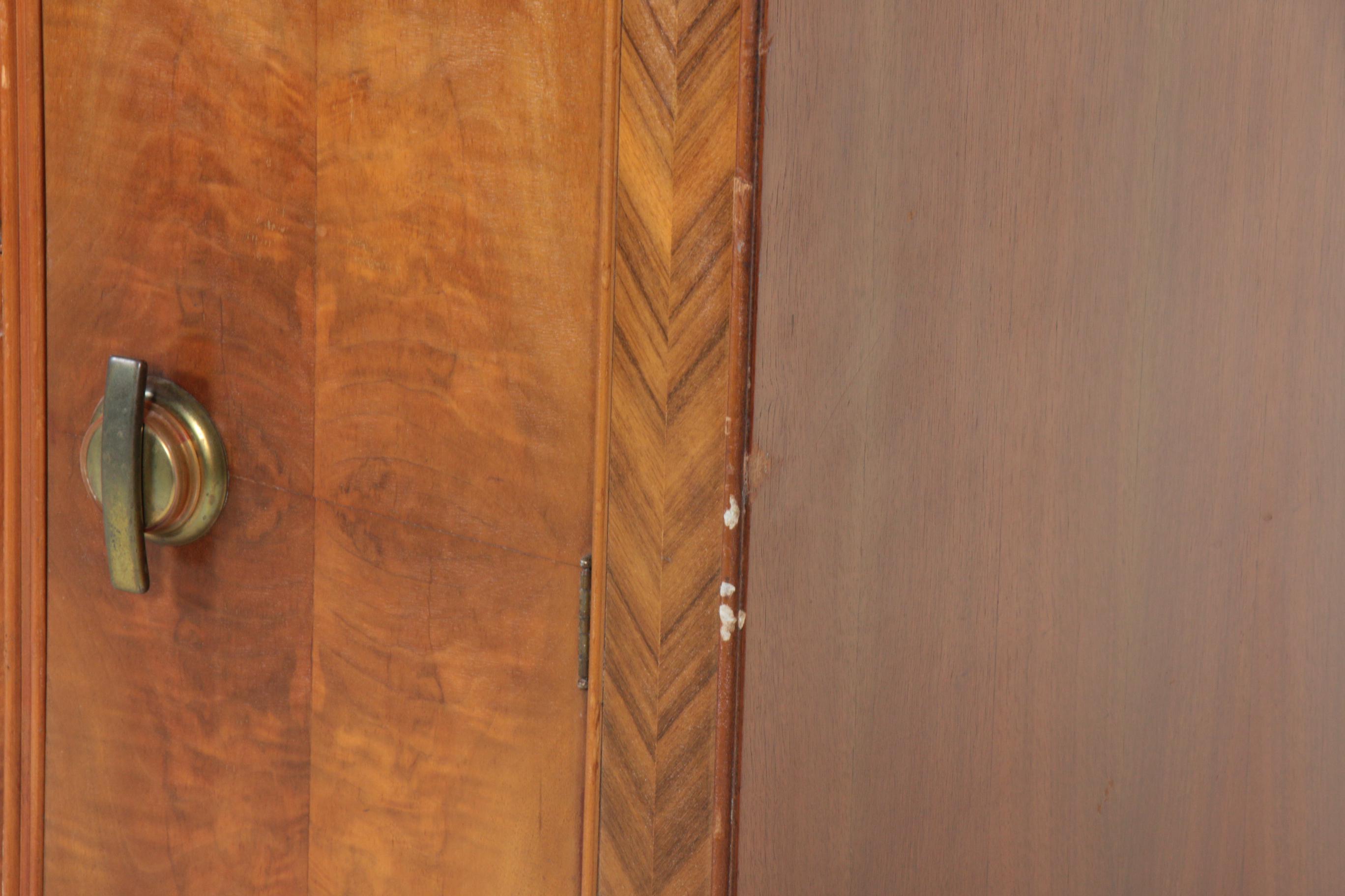 Tri Bond Furniture Art Deco Chiffarobe, Mid 20th Century